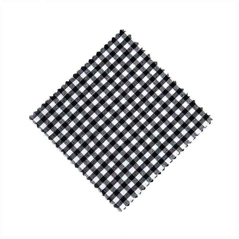 Auduma laktiņš, rūtains, 12x12, kvadrātisks, auduma, melns, aizdare: TO38-TO53 Auduma laktiņš, rūtains, 12x12, kvadrātisks, auduma, melns, aizdare: TO38-TO53