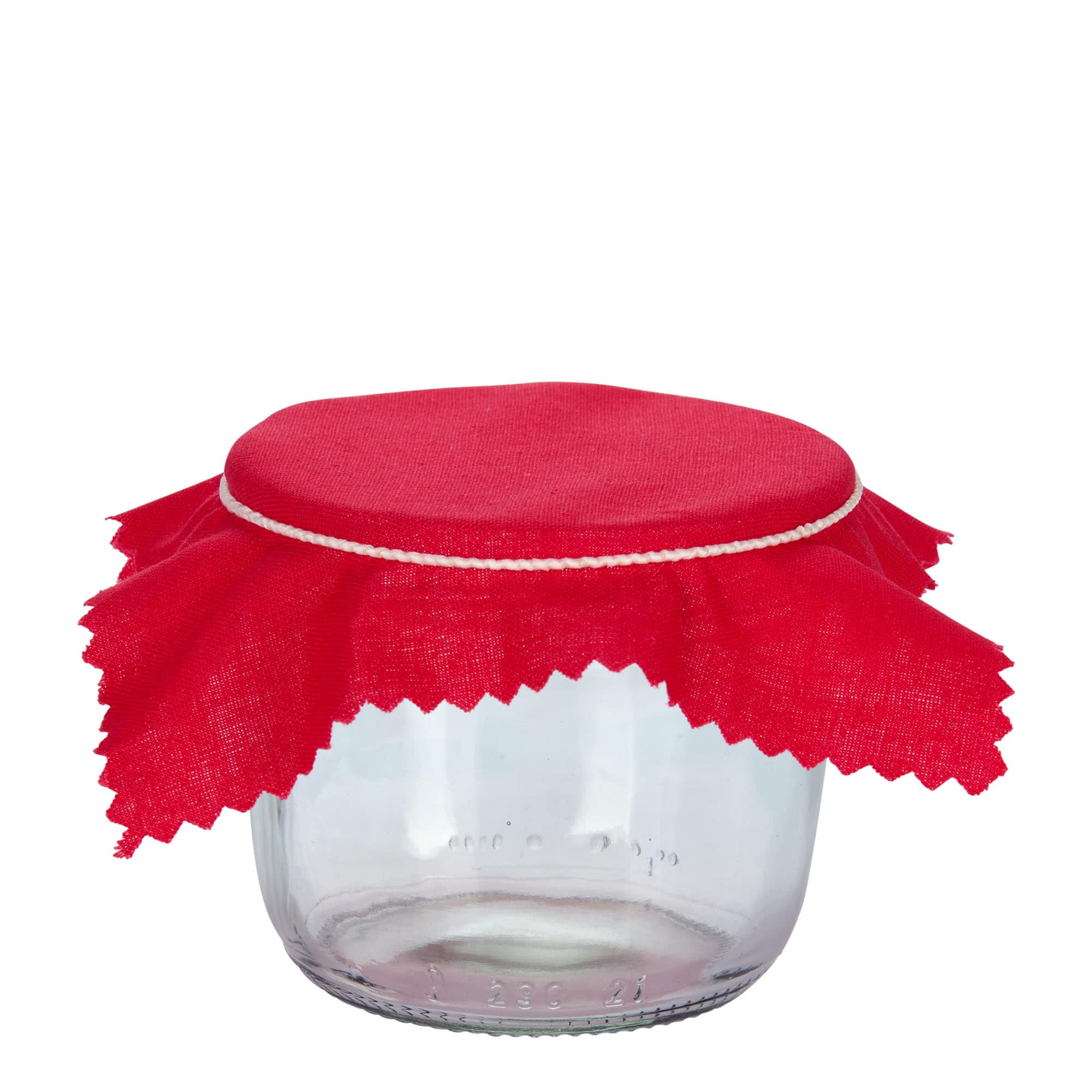 Auduma paliktnīši 12x12, kvadrātveida, tekstils, sarkans, atvere: TO38-TO53