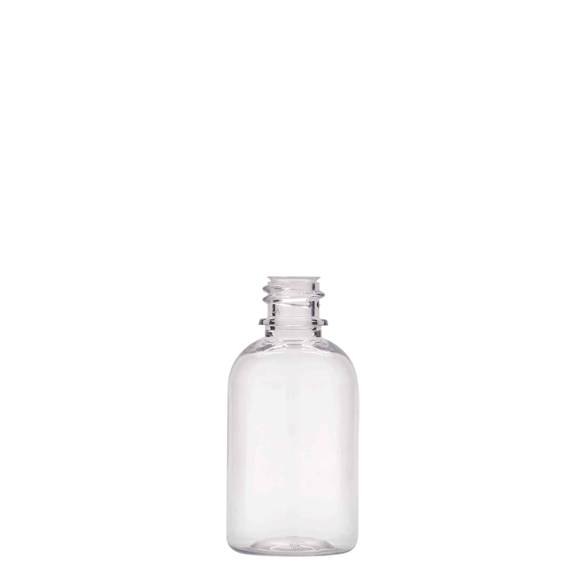 50 ml PET zāļu pudelīte 'Easy Living', plastmasas, aizdare: DIN 18 50 ml PET zāļu pudelīte 'Easy Living', plastmasas, aizdare: DIN 18