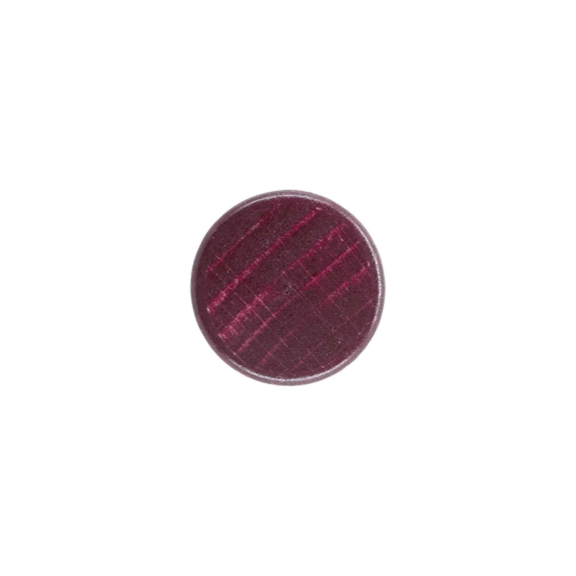 Roktura korķis 19 mm, koks/plastmasa, bordo sarkans, mutes daļai: korķis Roktura korķis 19 mm, koks/plastmasa, bordo sarkans, mutes daļai: korķis