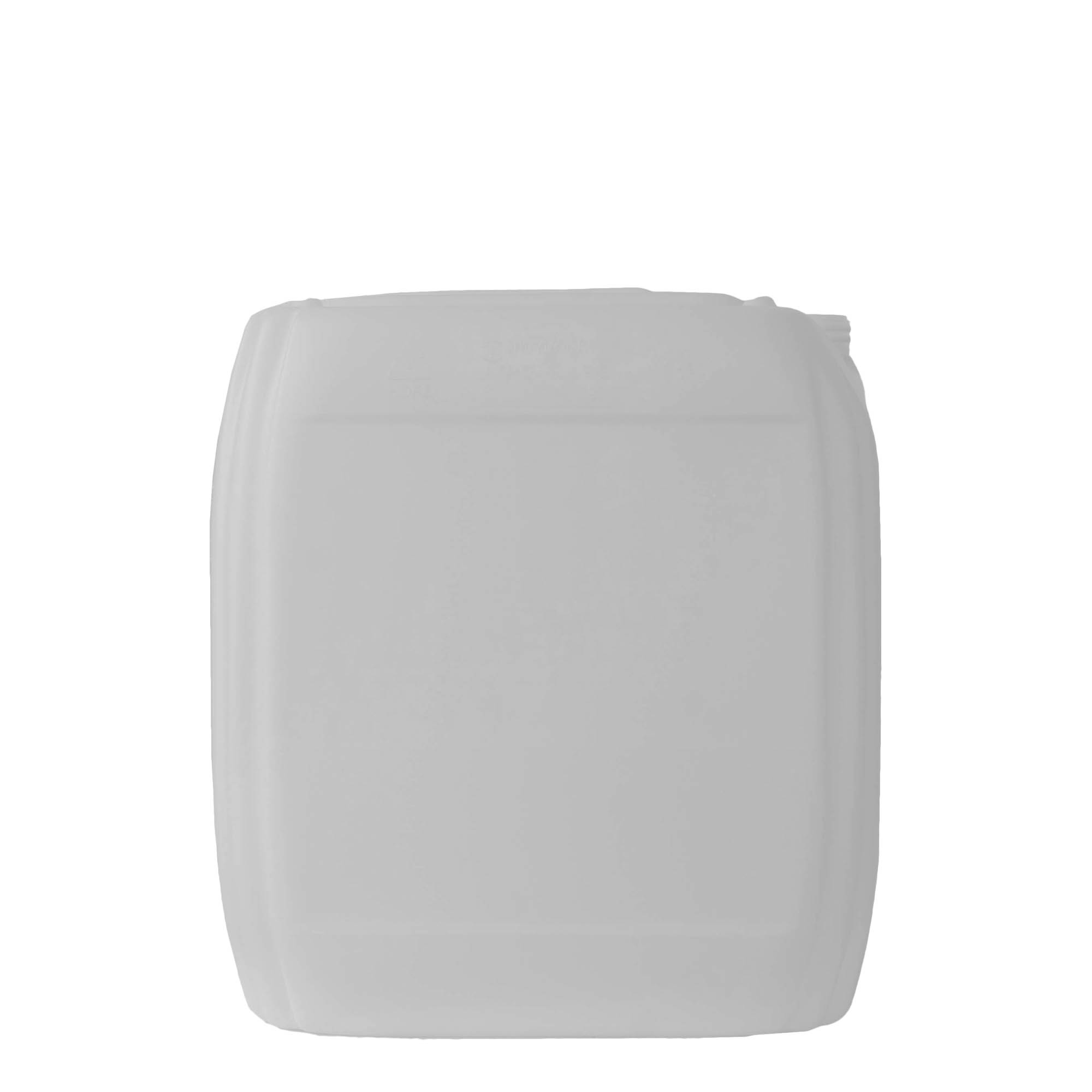 30 l kanniņa, taisnstūrveida, HDPE plastmasa, dabīga, atvere: ND 60
