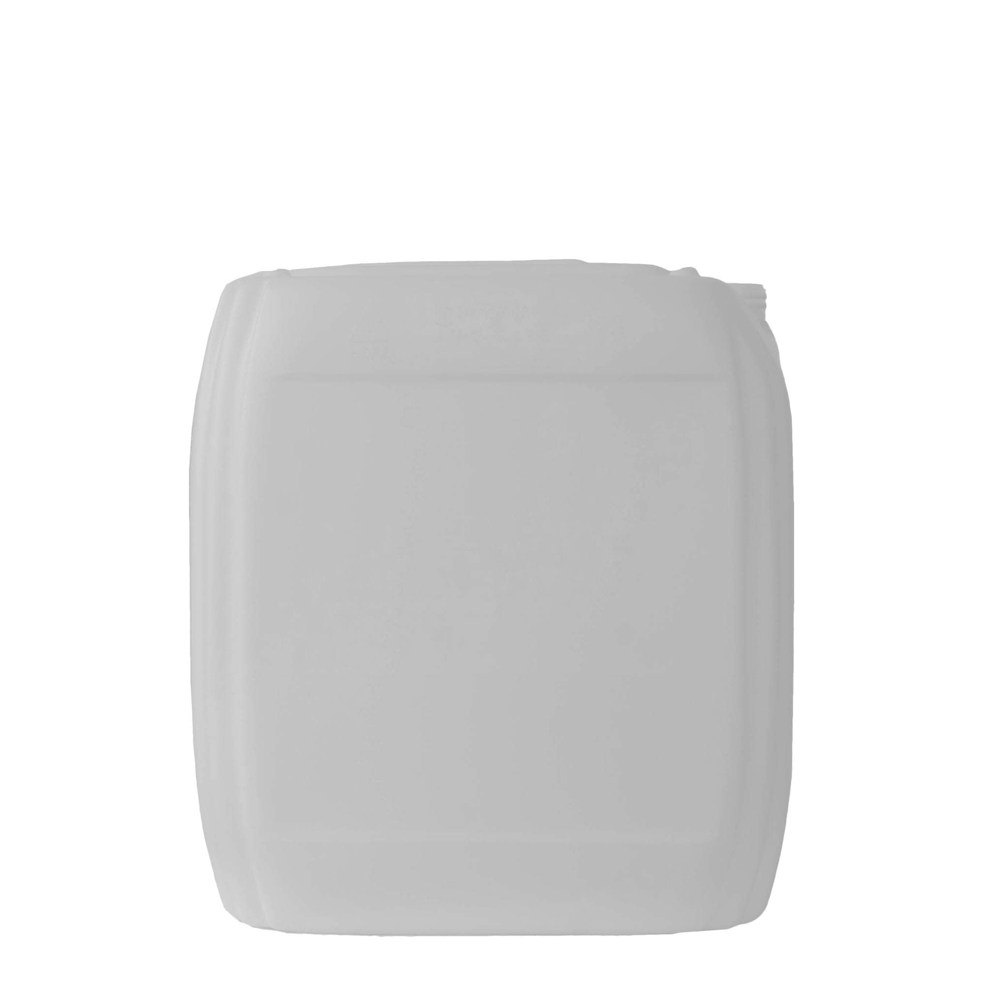 30 l kanniņa, taisnstūrveida, HDPE plastmasa, dabīga, atvere: ND 60