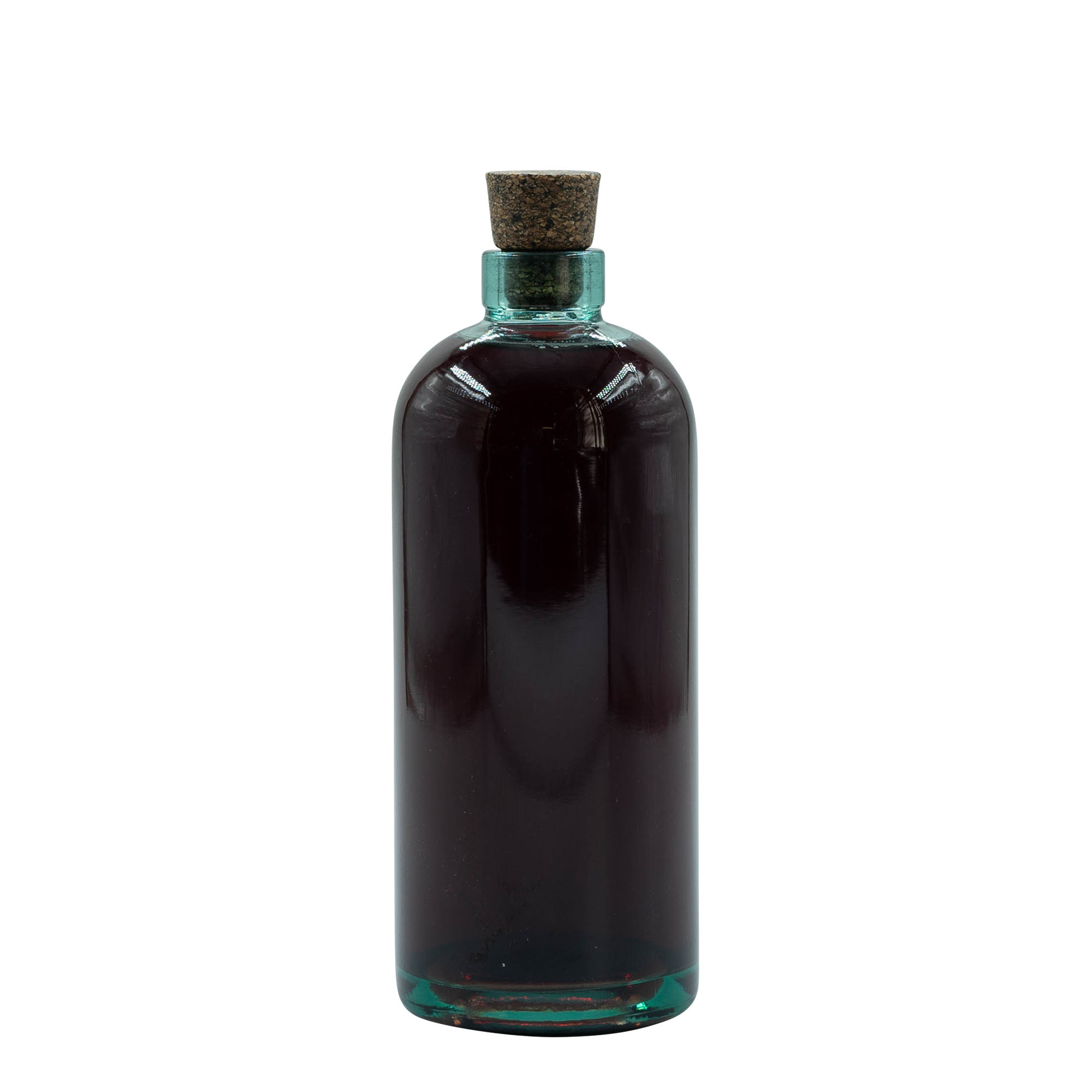 700 ml stikla pudele 'Farm', atvere: korķis