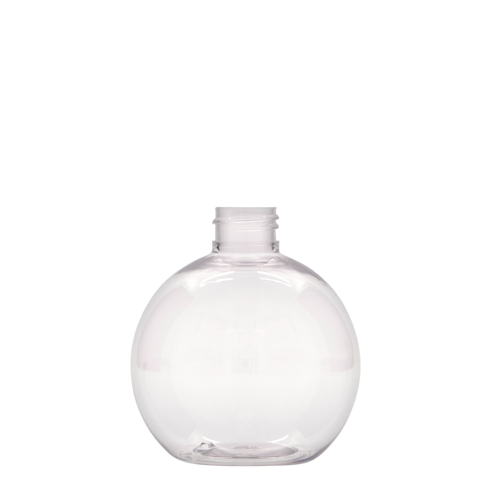 250 ml PET pudele 'Perry', apaļa, plastmasa, atvere: 24/410