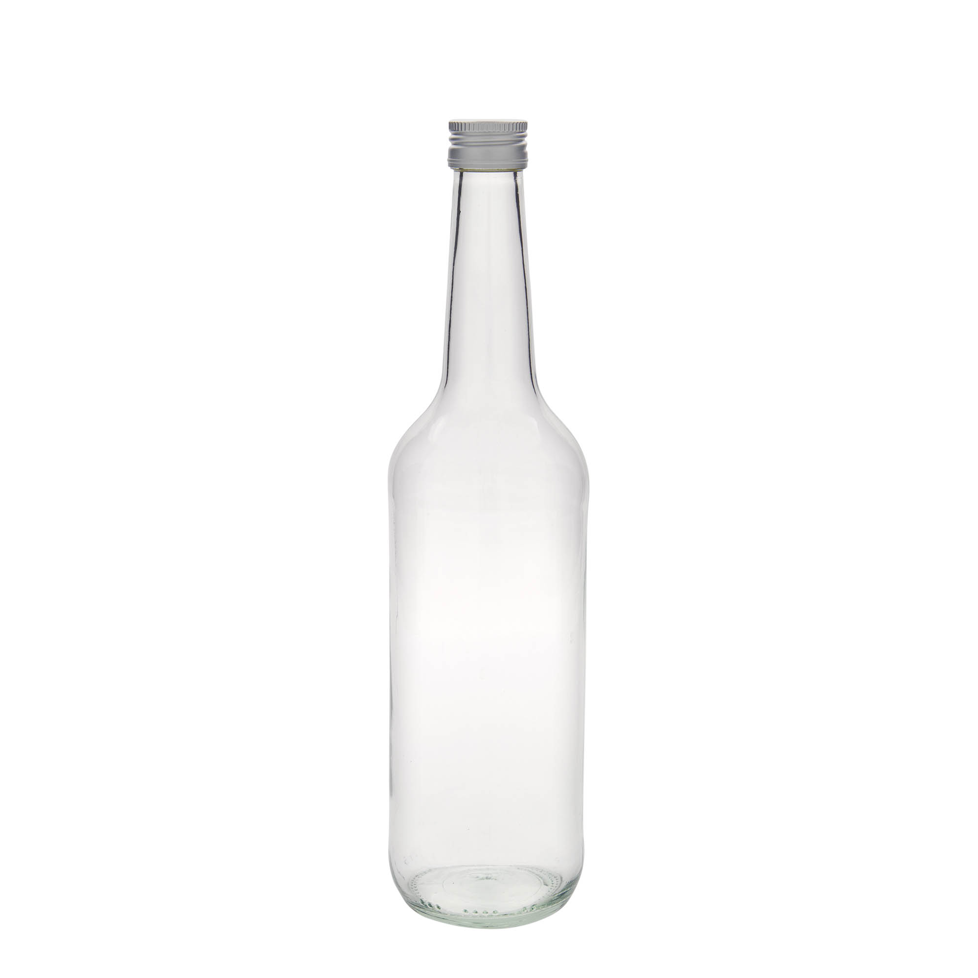 700 ml stikla pudele ar taisnu kaklu, atvere: PP 28