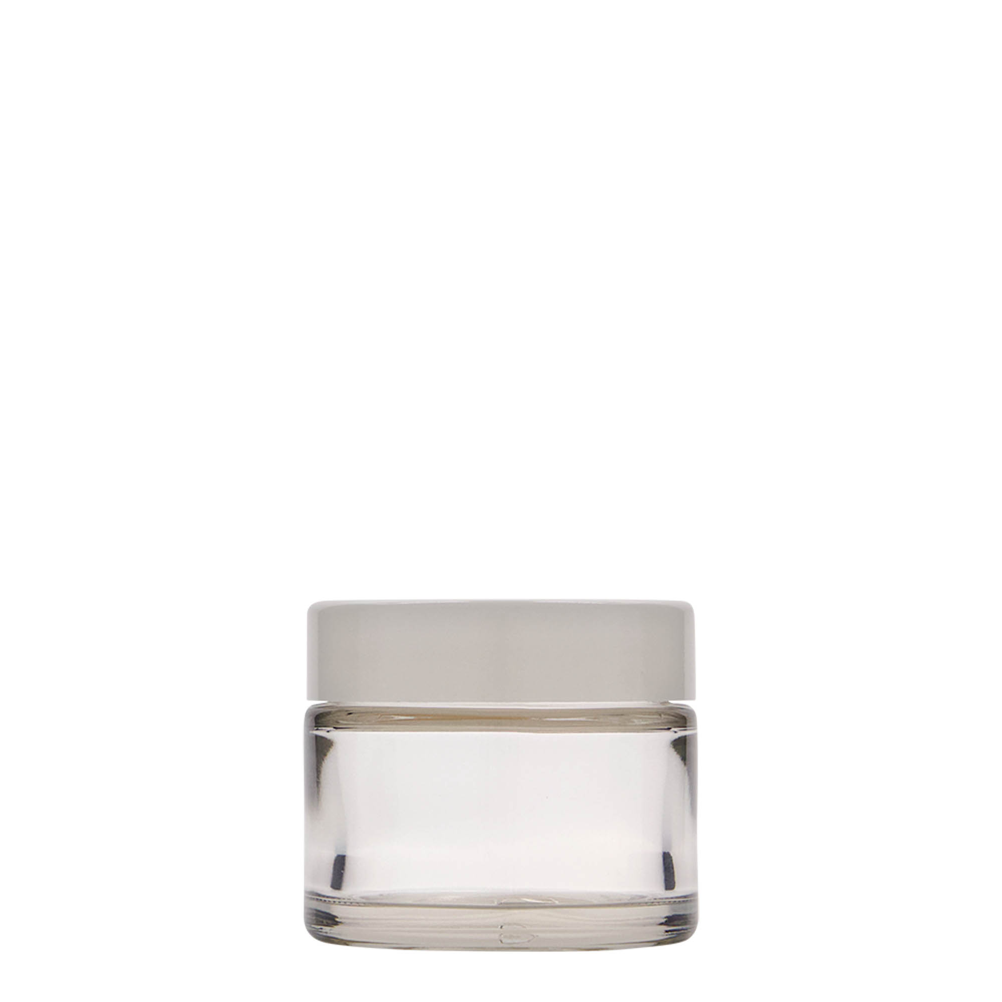 50 ml trauks 'Beauty', stikls, atvere: skrūvējams vāciņš 50 ml trauks 'Beauty', stikls, atvere: skrūvējams vāciņš