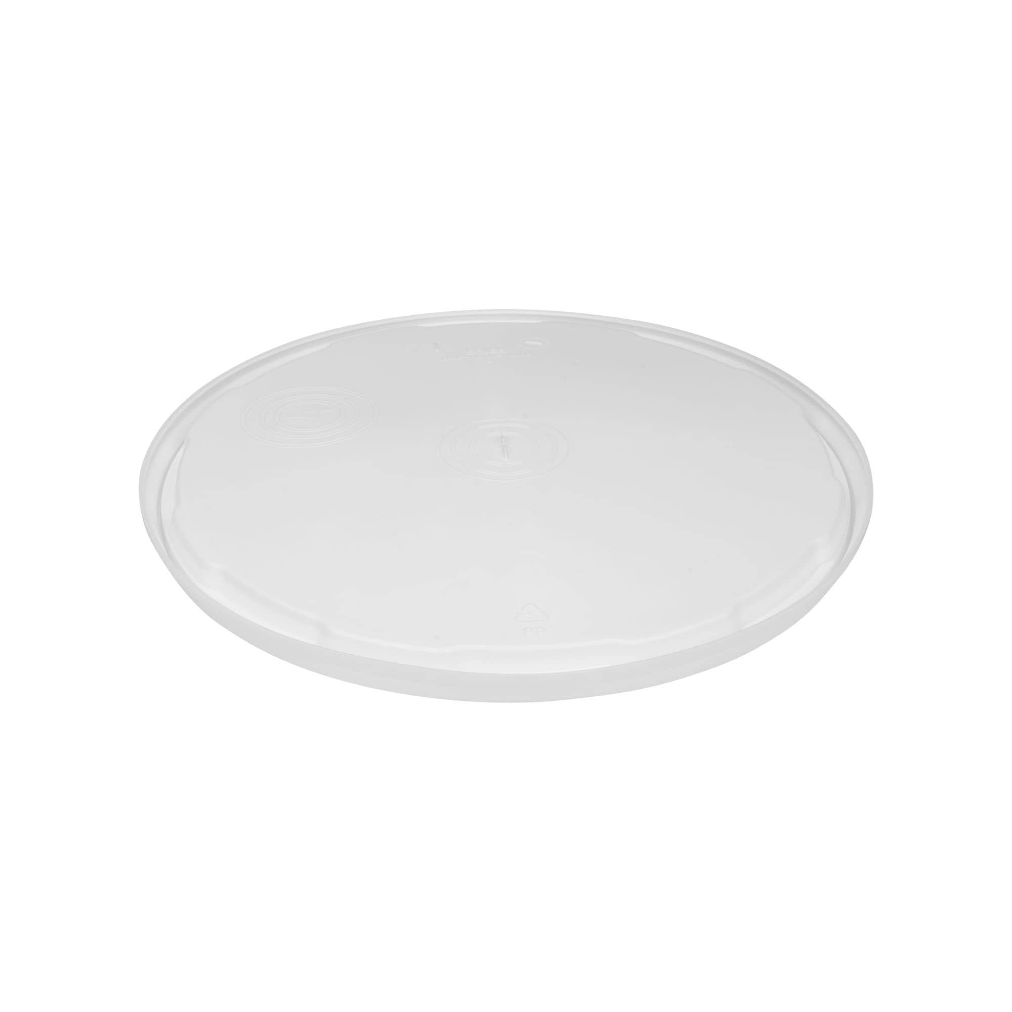 Vāks 12,5 l spainim, PP plastmasas, balts