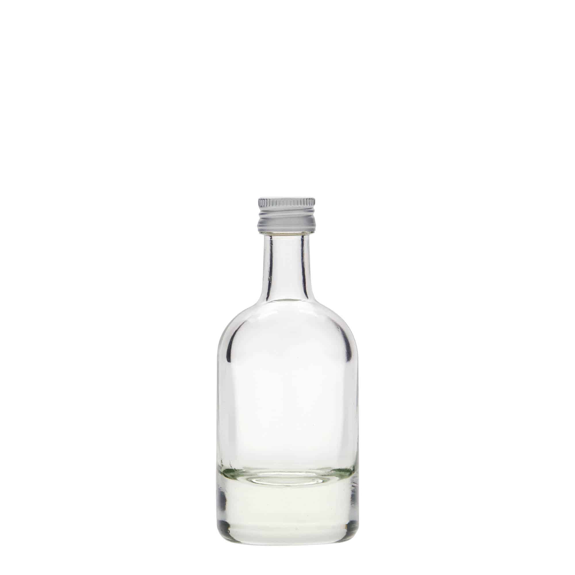 50 ml stikla pudele 'Linea Uno', atvere: PP 18