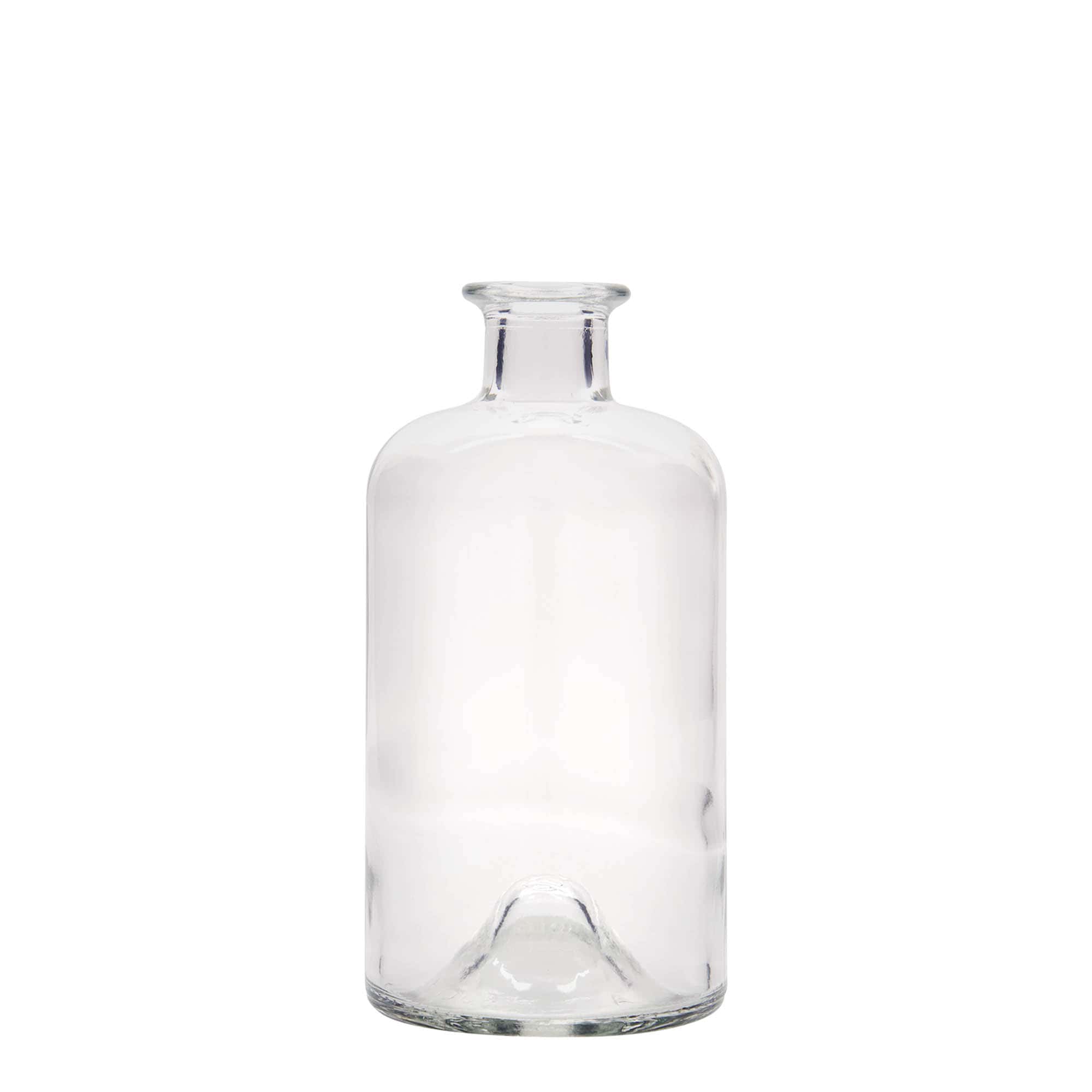 500 ml stikla pudele, farmācijas, 'Dakteris', aizdare: korķis 500 ml stikla pudele, farmācijas, 'Dakteris', aizdare: korķis