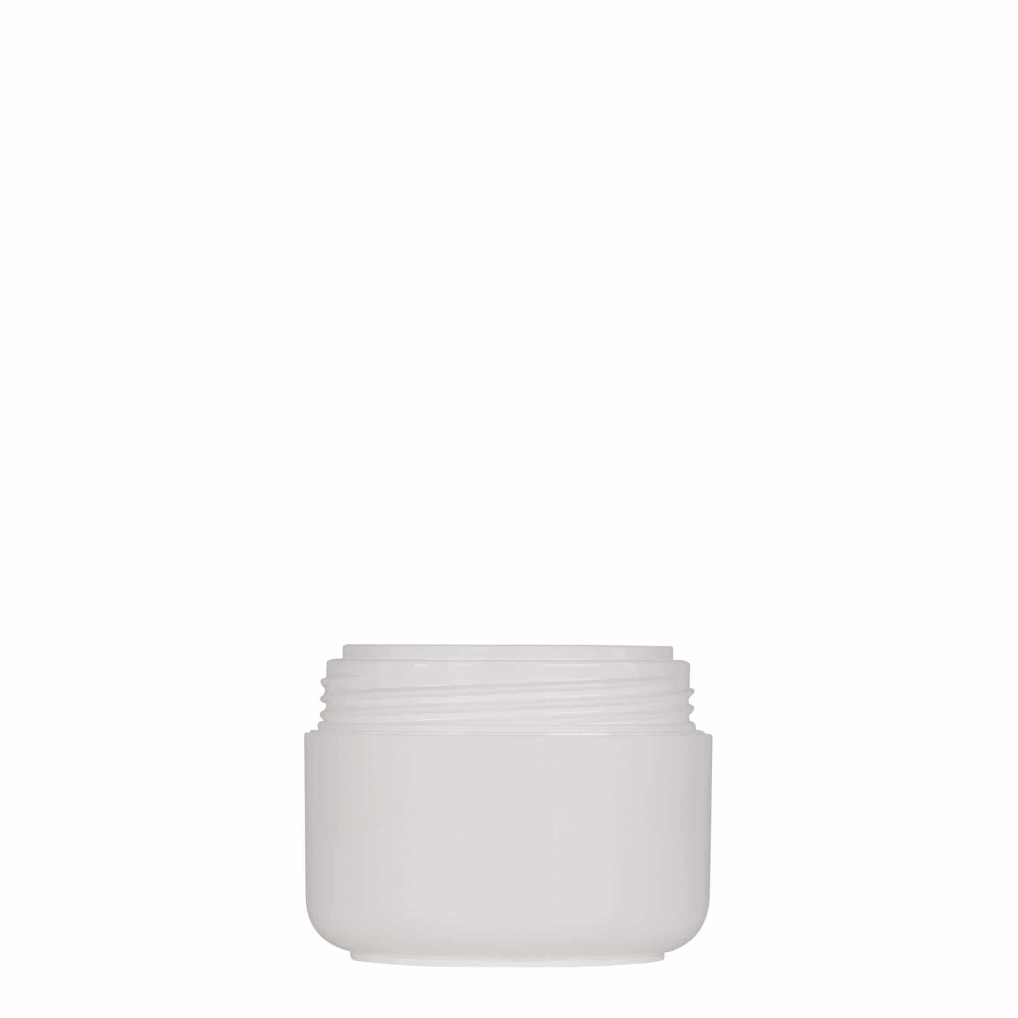 50 ml plastmasas kārbiņa 'Bianca', PP, balta, aizdare: skrūvējams vāciņš 50 ml plastmasas kārbiņa 'Bianca', PP, balta, aizdare: skrūvējams vāciņš