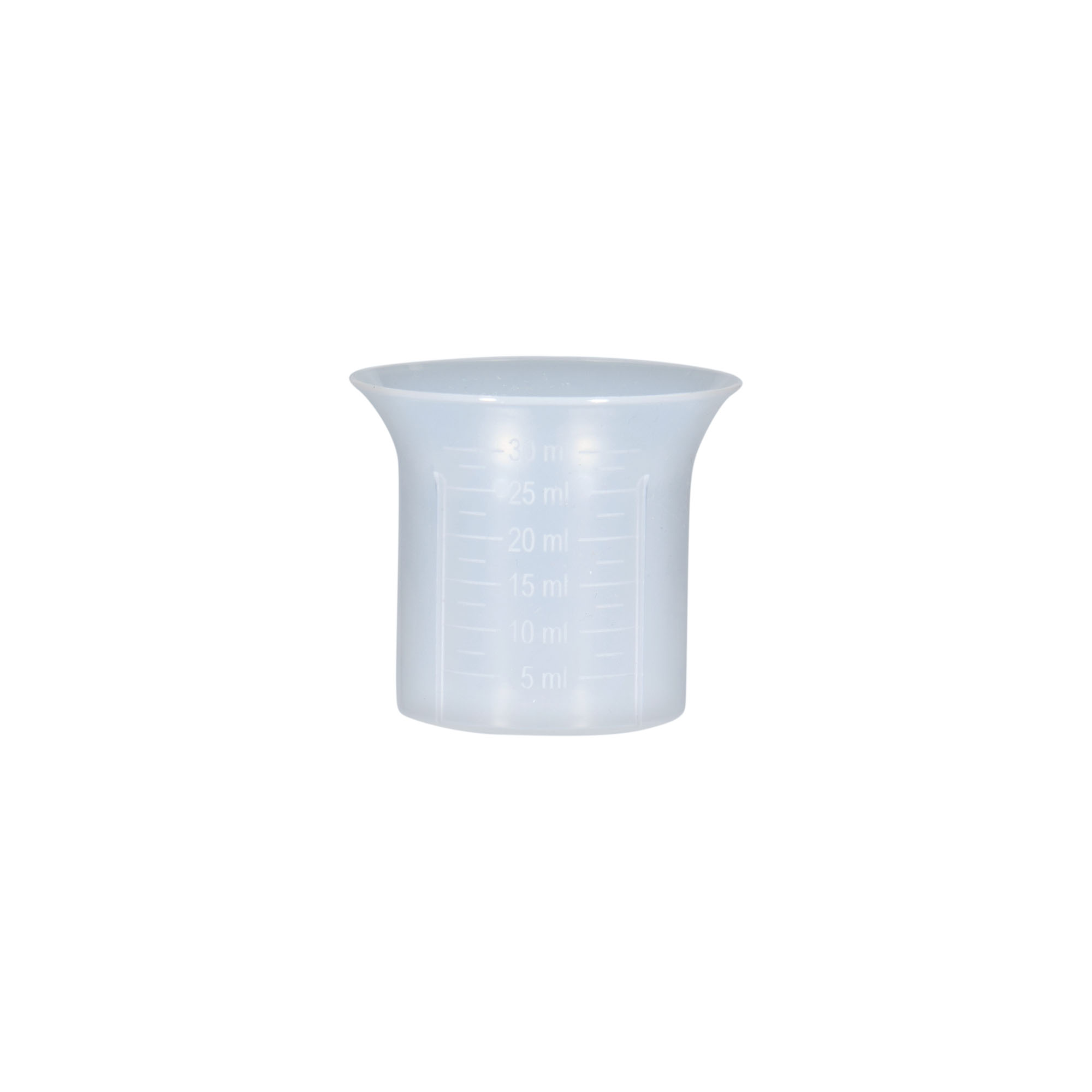Mērkrūze 5-30 ml, PP plastmasa Mērkrūze 5-30 ml, PP plastmasa