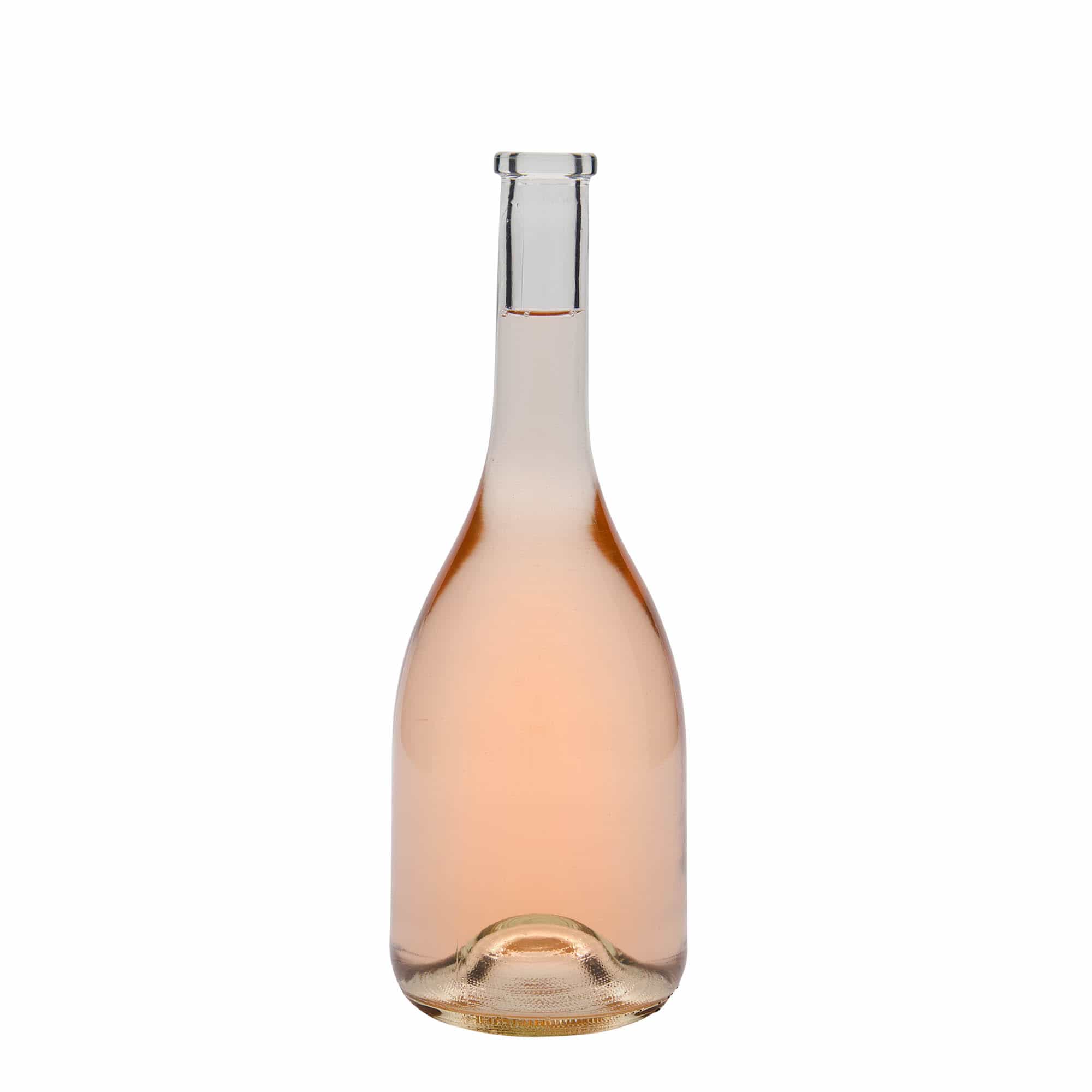 750 ml stikla pudele 'Rustica', atvere: korķis