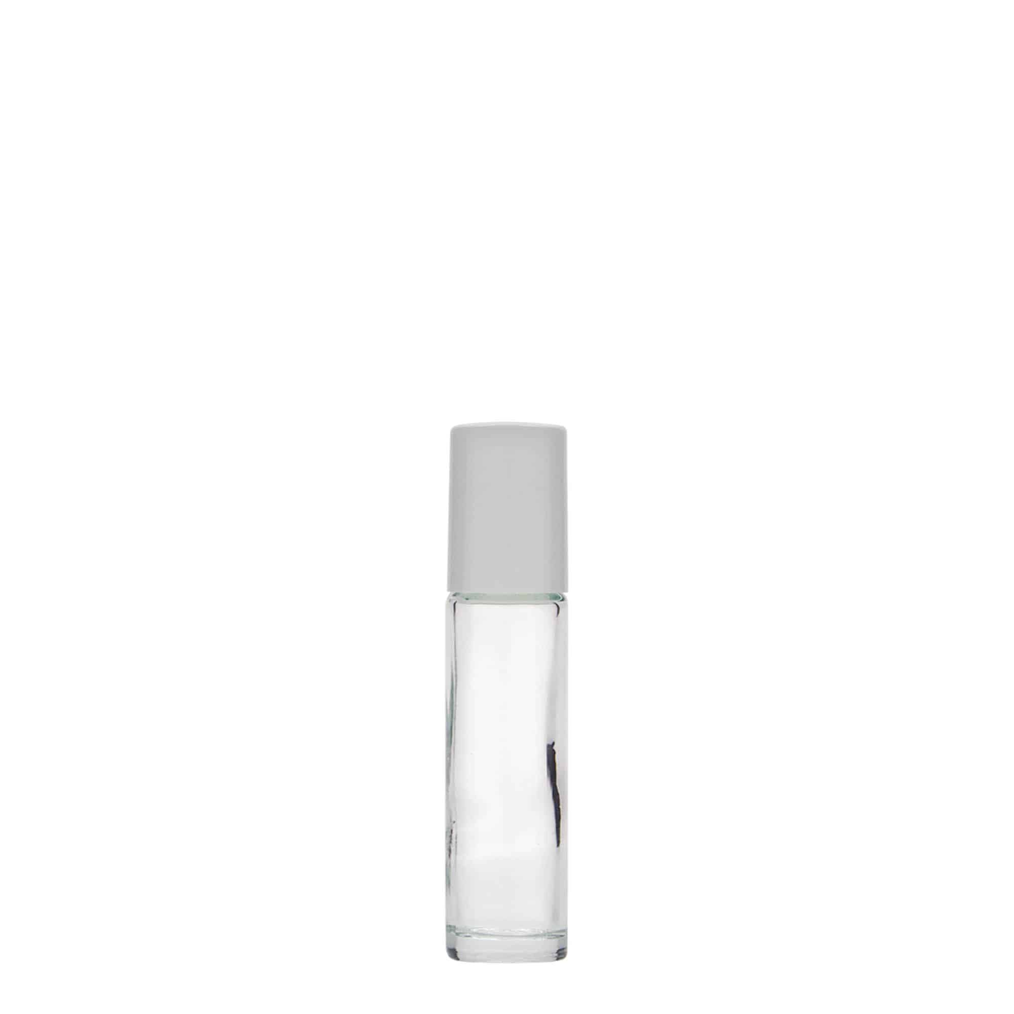 10 ml roll-on pudele, stikls, atvere: skrūvējams vāciņš