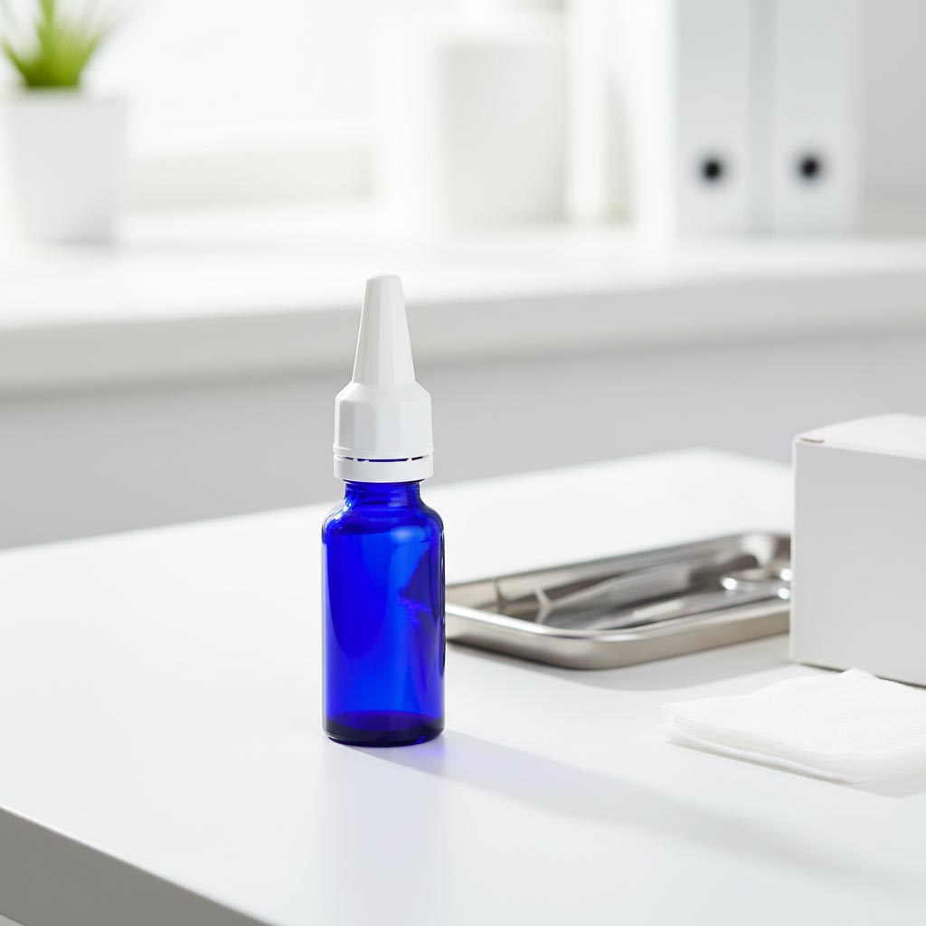 Skrūvējams aizvērējs ar aplikatoru, PE plastmasa, balts, priekš atveres: DIN 18