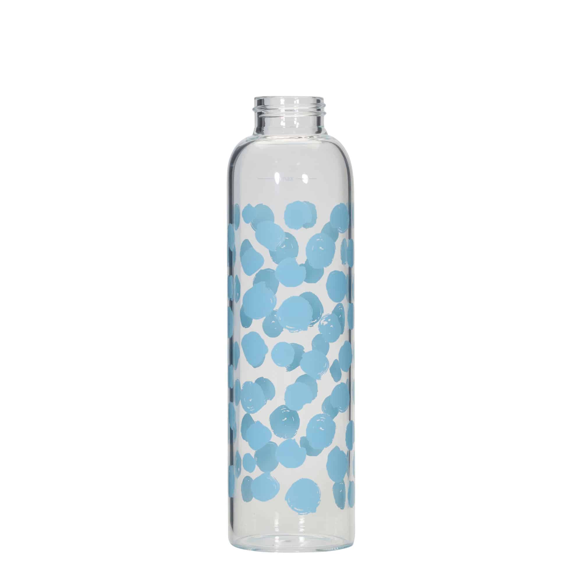 500 ml ūdens pudele 'Perseus', motīvs: zili punktiņi, aizdare: skrūvējams vāciņš 500 ml ūdens pudele 'Perseus', motīvs: zili punktiņi, aizdare: skrūvējams vāciņš