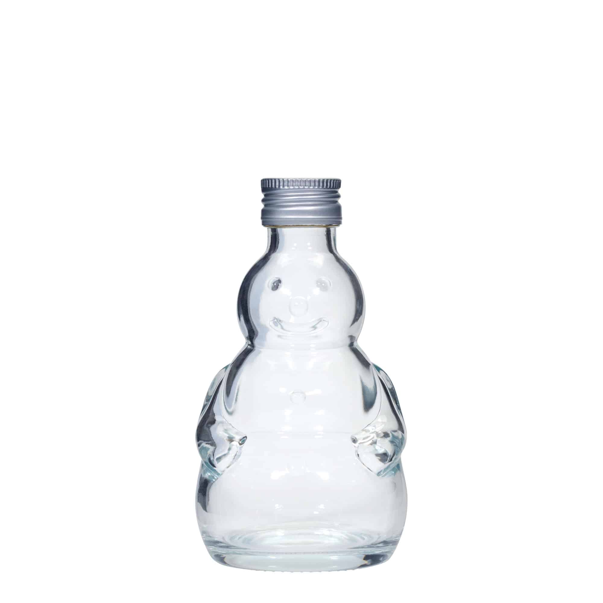 200 ml stikla pudele 'Sniegavīrs', mutes daļa: PP 28