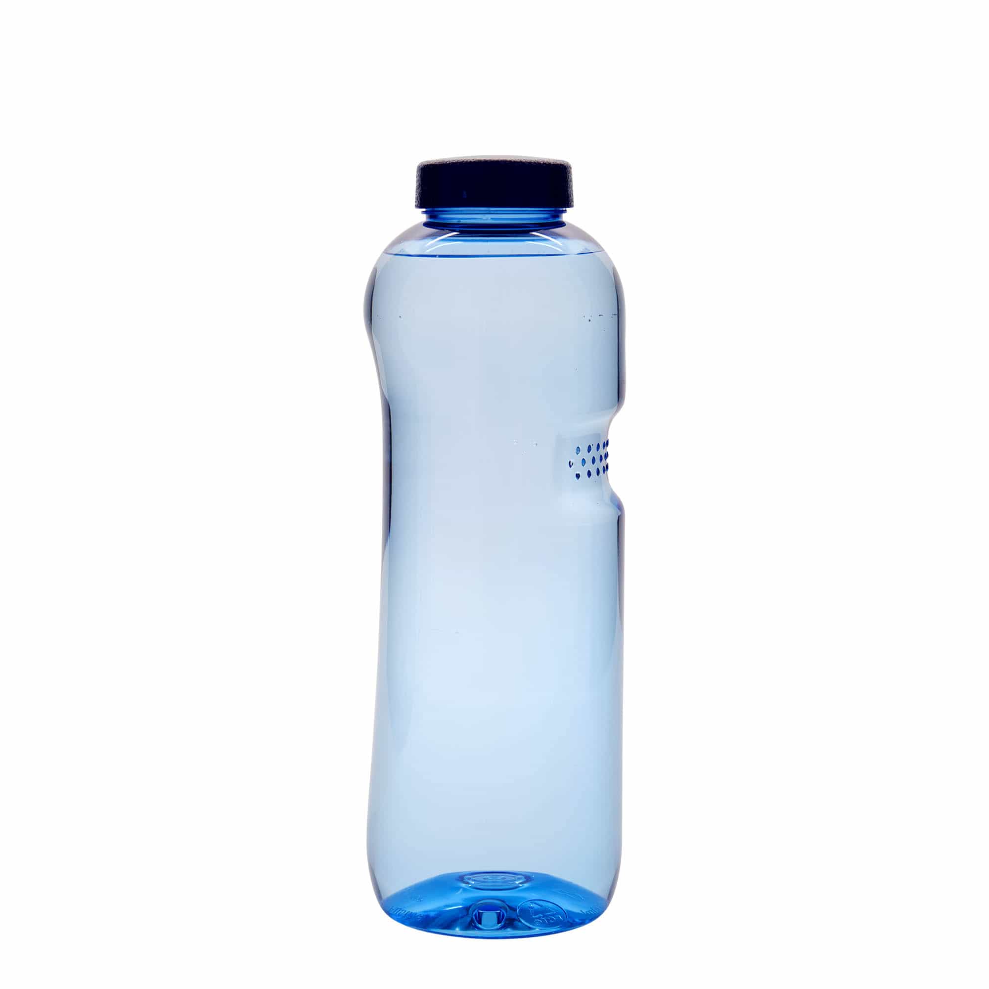 1000 ml PET ūdens pudele 'Kavodrink', plastmasas, zila