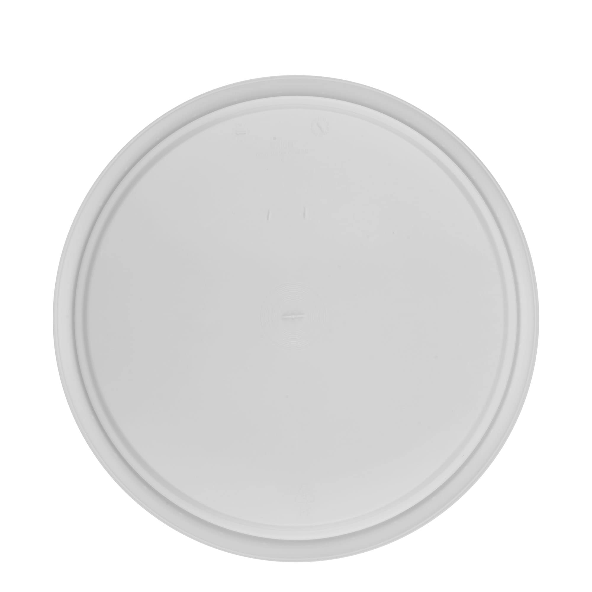 Vāks 30 l spainim, PP plastmasas, balts