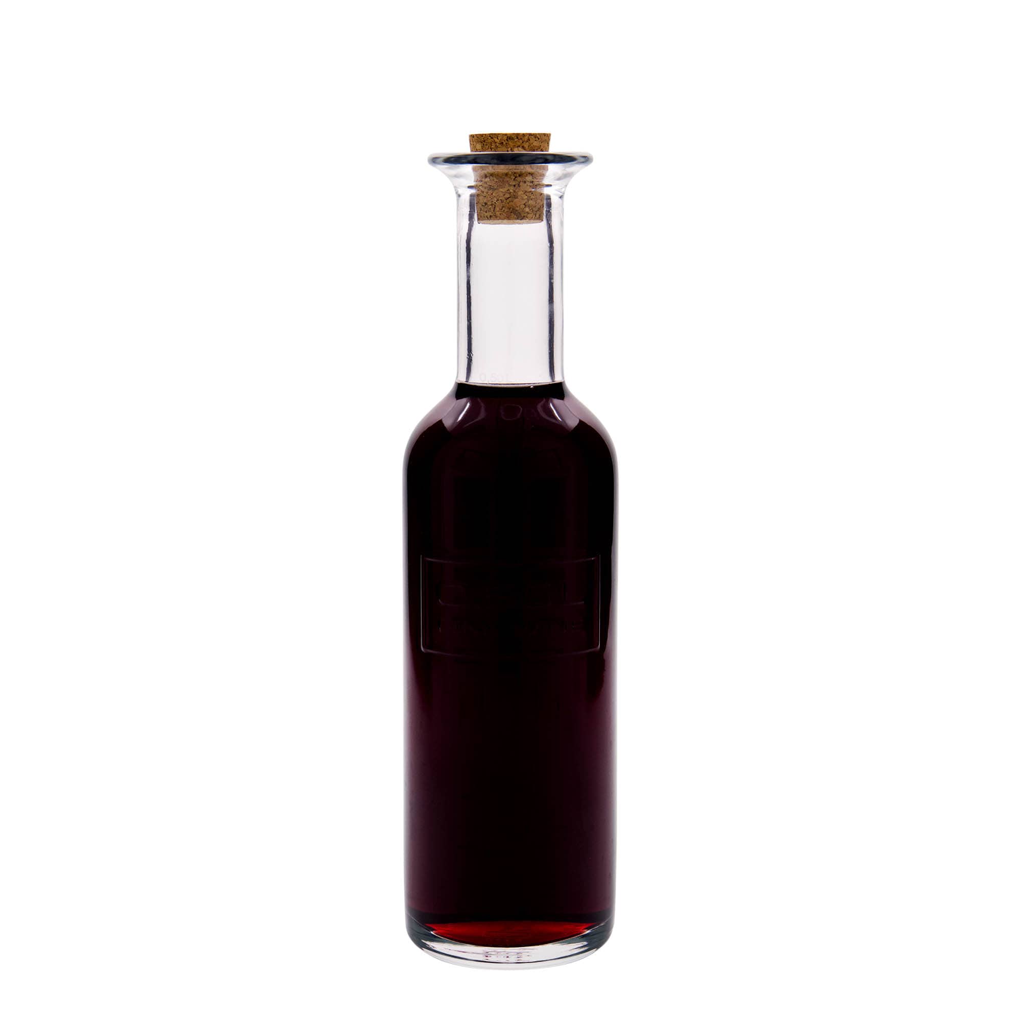500 ml stikla pudele 'Optima Fine Wine', atvere: korķis