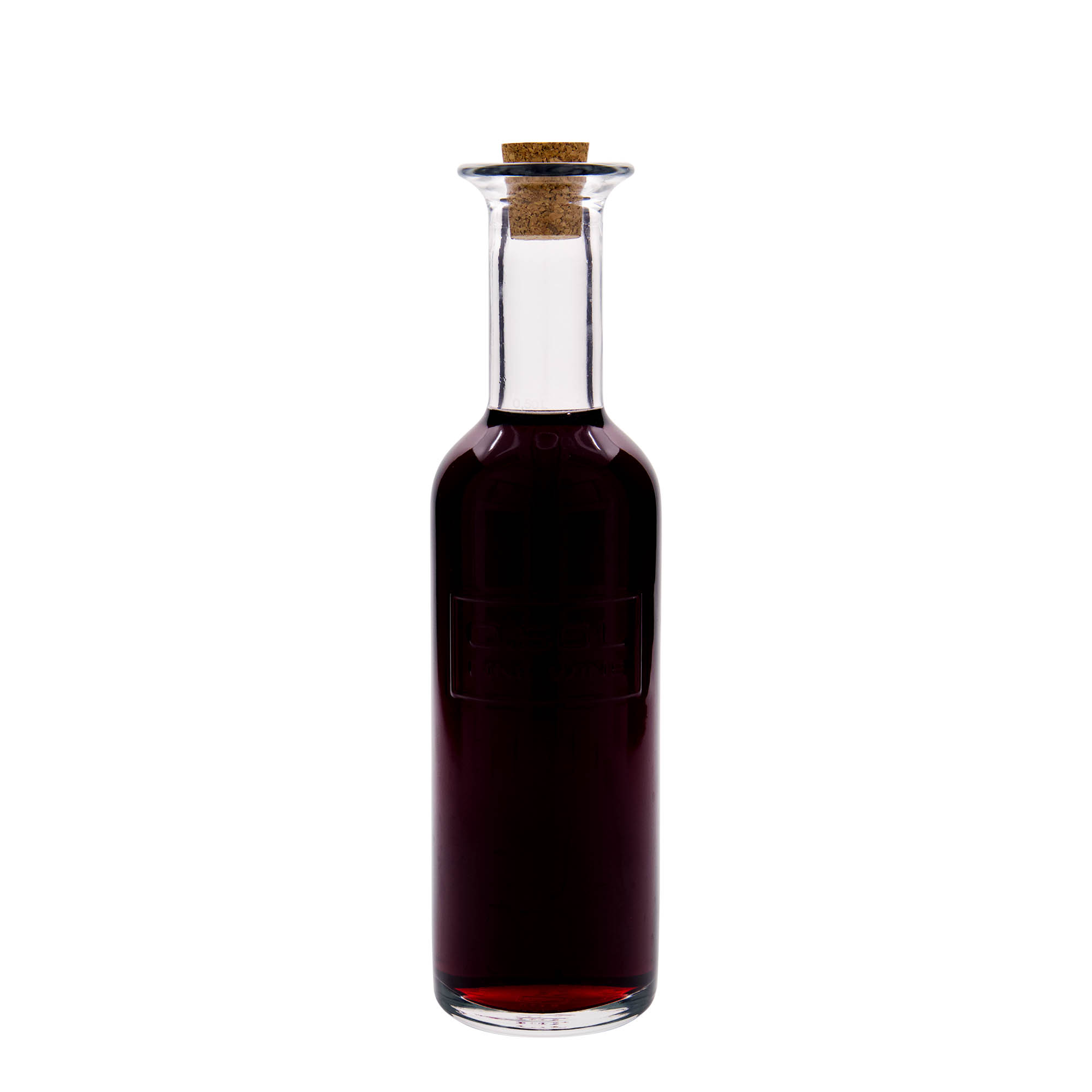 500 ml stikla pudele 'Optima Fine Wine', atvere: korķis 500 ml stikla pudele 'Optima Fine Wine', atvere: korķis