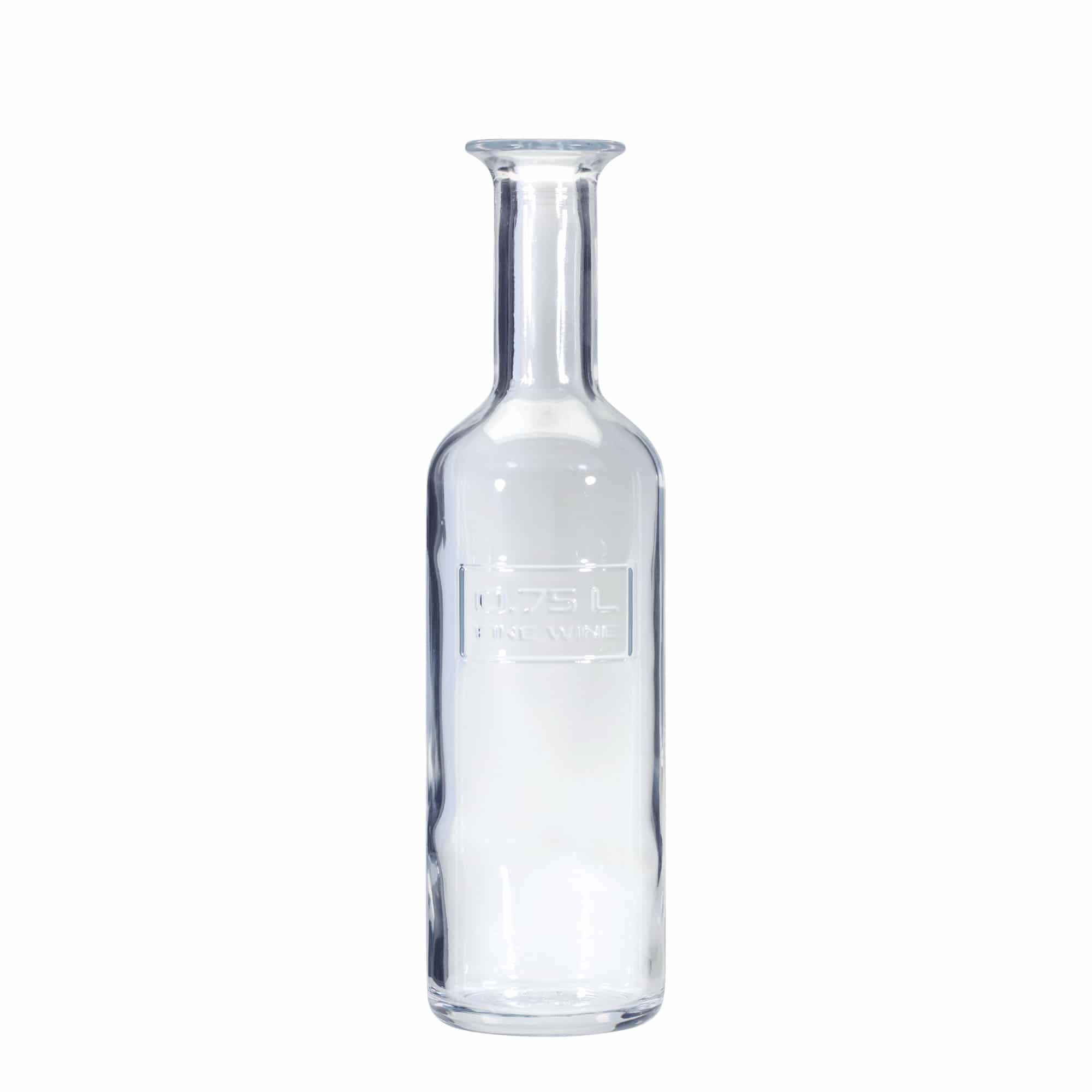 750 ml stikla pudele 'Optima Fine Wine', atvere: korķis