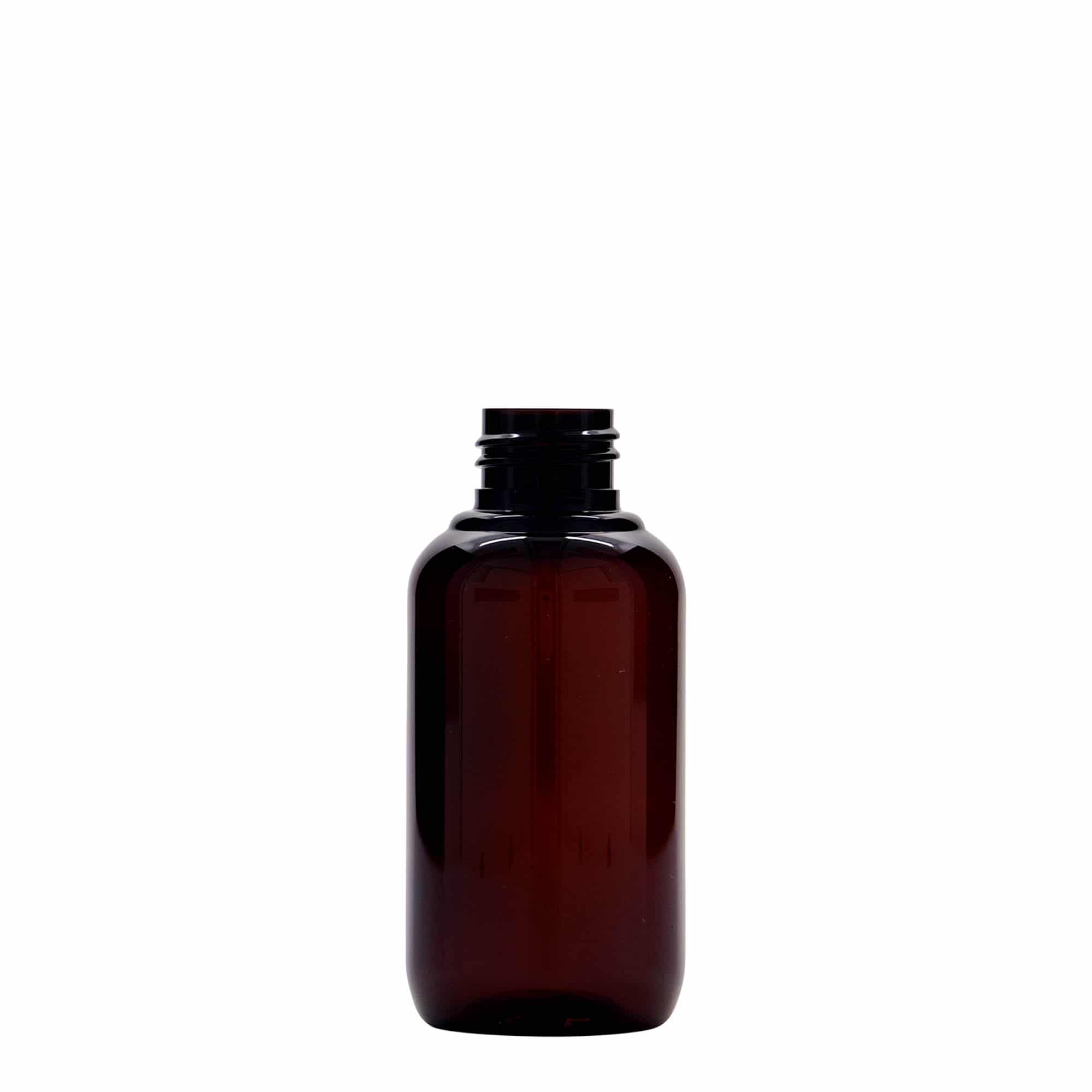 100 ml otrreiz pārstrādājama plastmasas pudele 'Victor's Best', PCR, brūna, aizdare: GPI 24/410 100 ml otrreiz pārstrādājama plastmasas pudele 'Victor's Best', PCR, brūna, aizdare: GPI 24/410