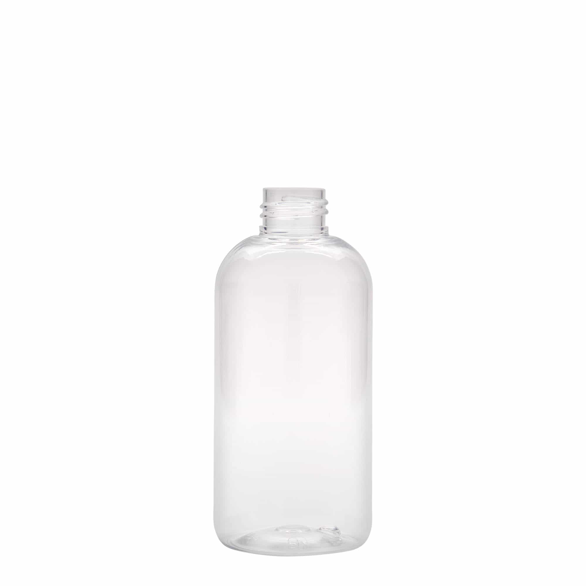 200 ml PET pudele 'Boston', plastmasas, aizdare: 24/410