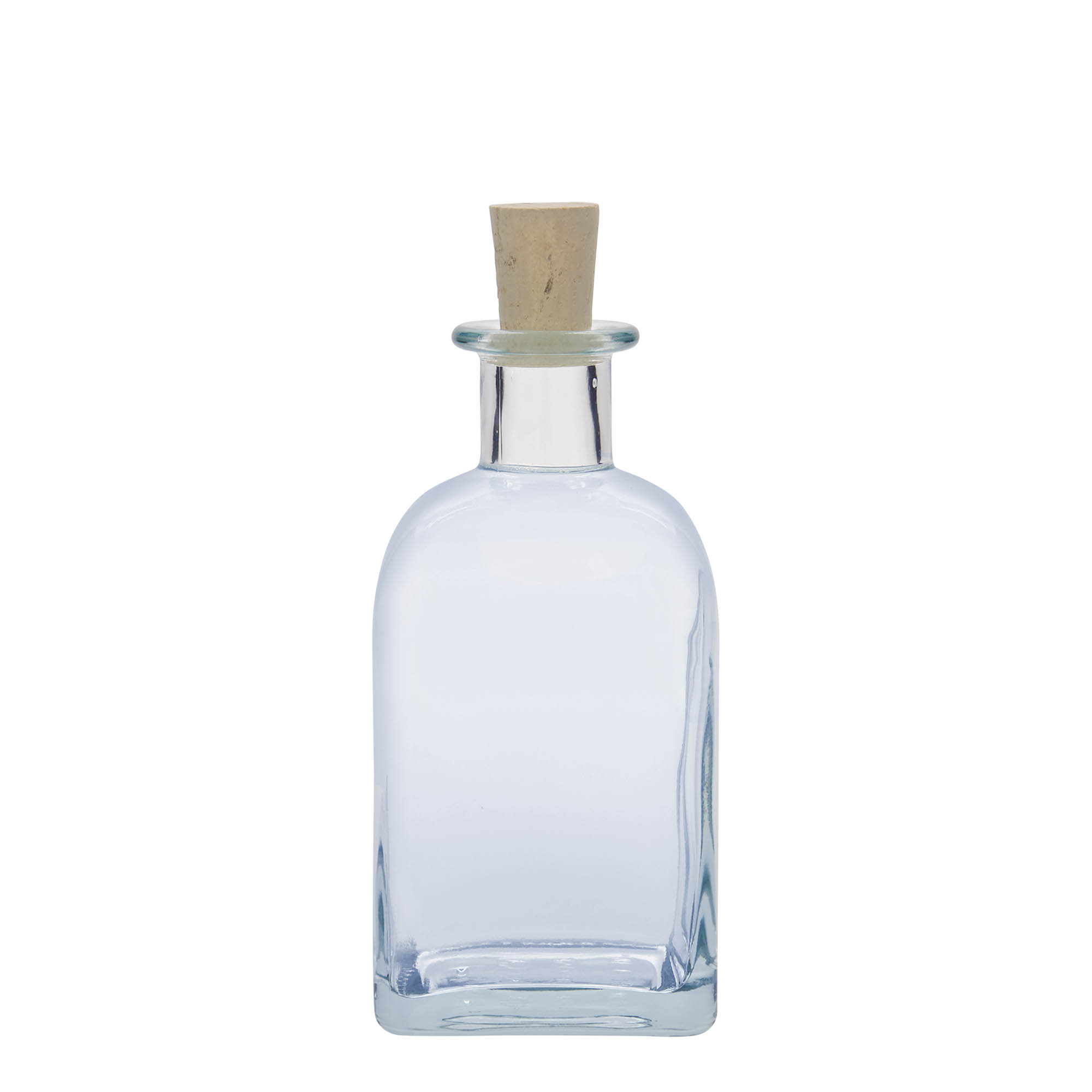 350 ml stikla pudele Apotheker Carré, kvadrātveida, atvere: korķis 350 ml stikla pudele Apotheker Carré, kvadrātveida, atvere: korķis