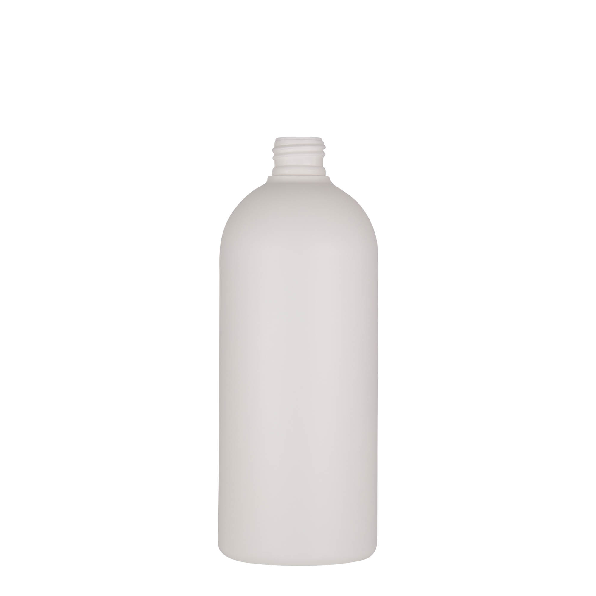 500 ml plastmasas pudele 'Tuffy', HDPE, balta, atvere: 24/410