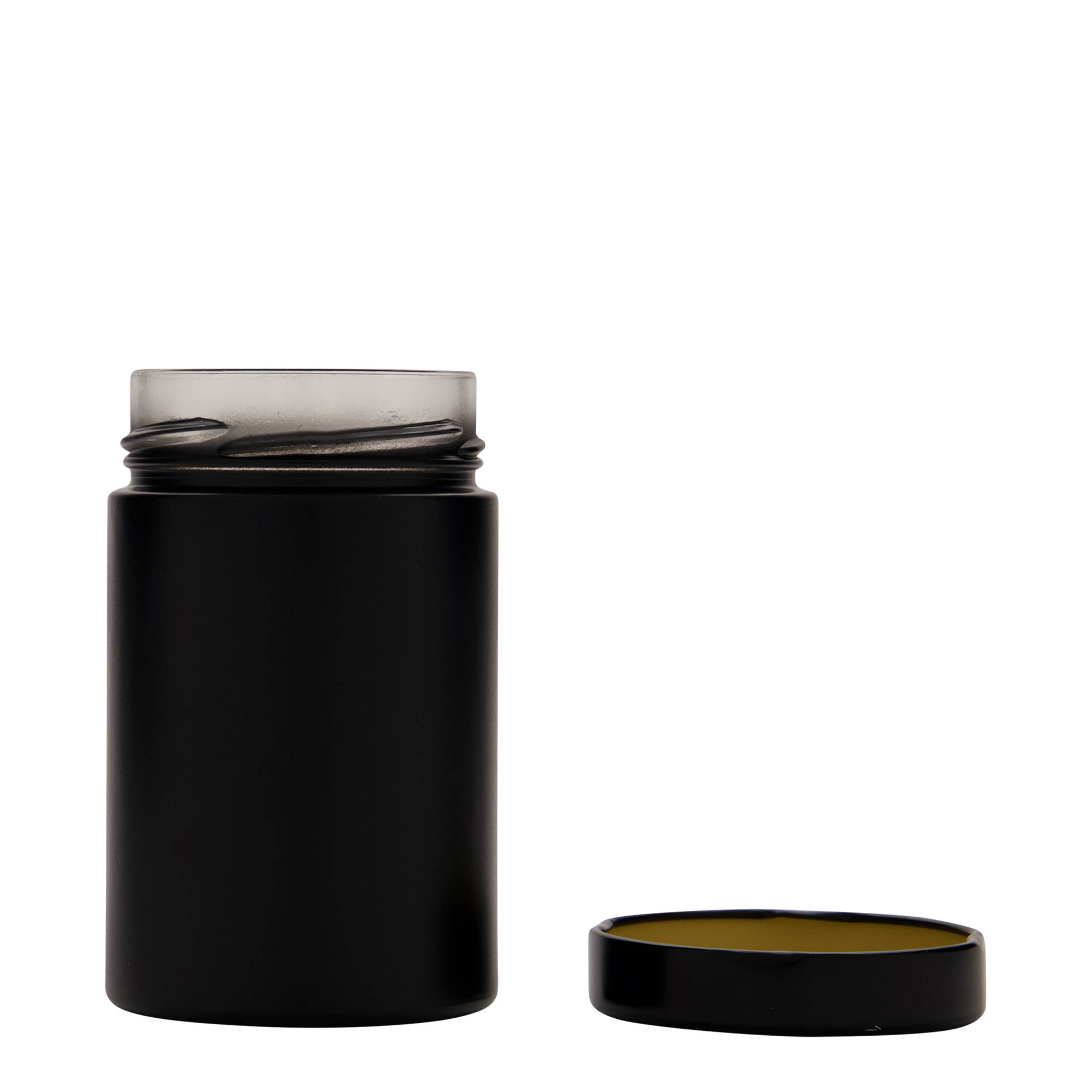 327 ml apaļš stikls 'Aurora', melns, atvere: Deep-Twist-Off (DTO 66) 327 ml apaļš stikls 'Aurora', melns, atvere: Deep-Twist-Off (DTO 66)