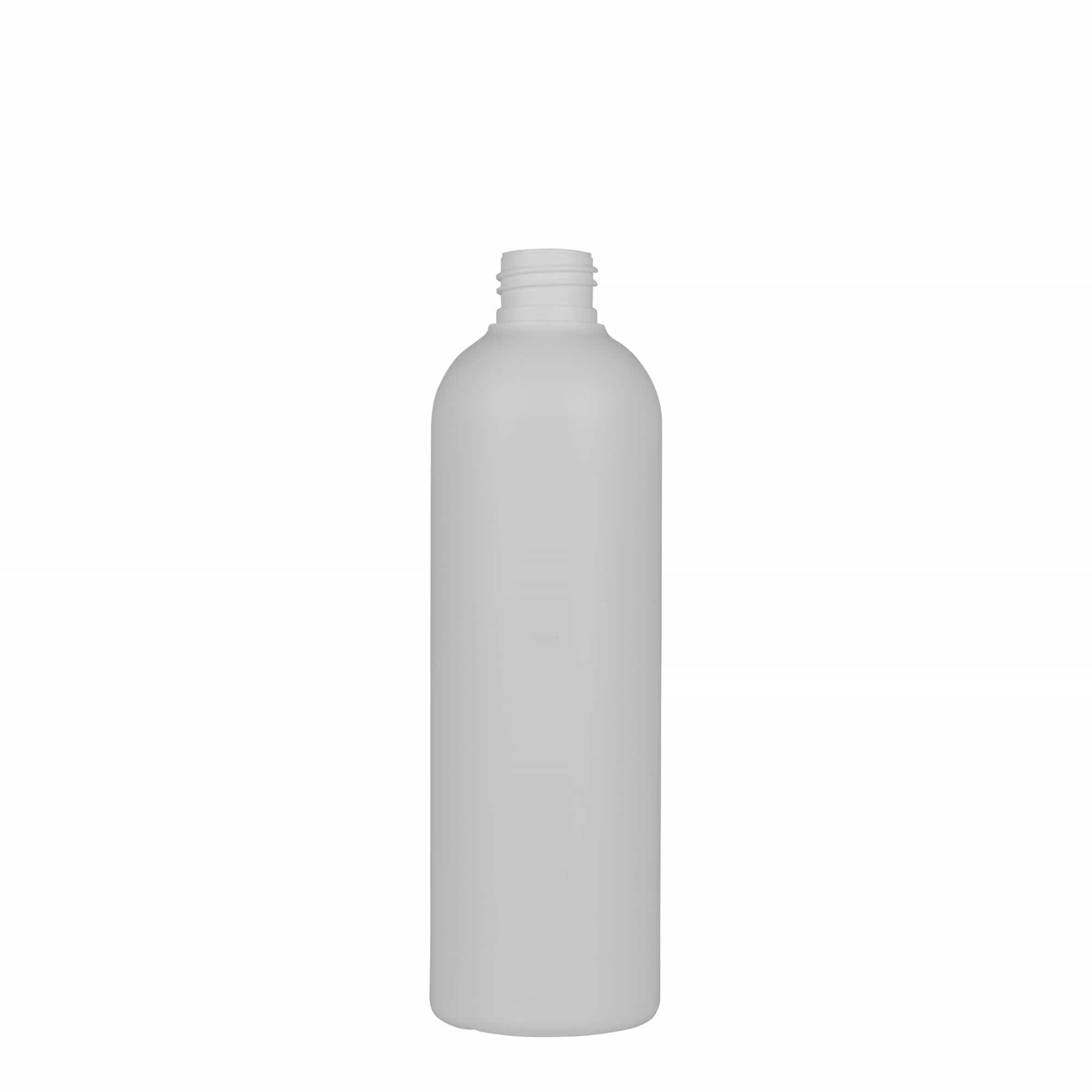 300 ml plastmasas pudele 'Tuffy', HDPE, balta, atvere: 24/410