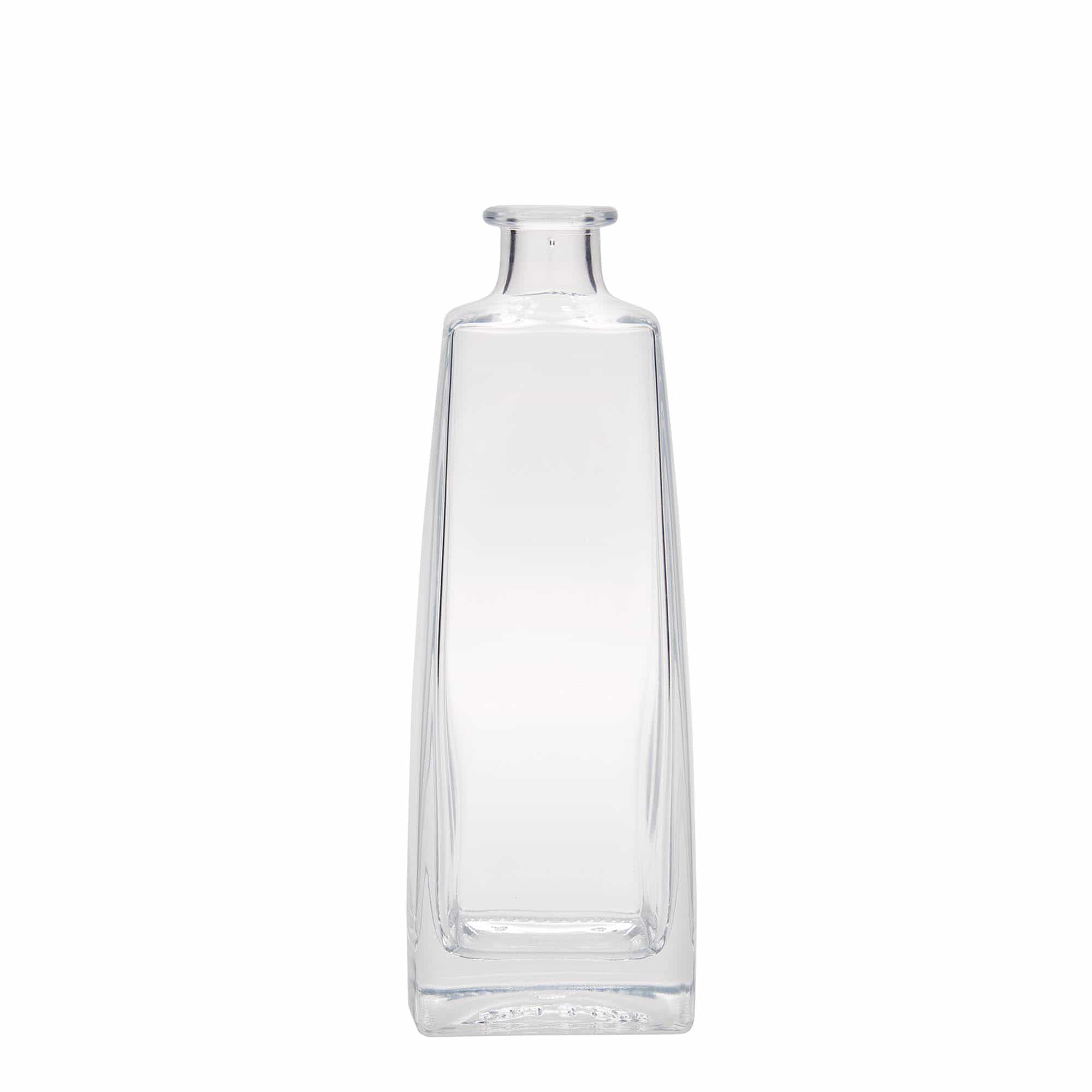 500 ml stikla pudele 'Timmy', taisnstūra, aizdare: korķis 500 ml stikla pudele 'Timmy', taisnstūra, aizdare: korķis