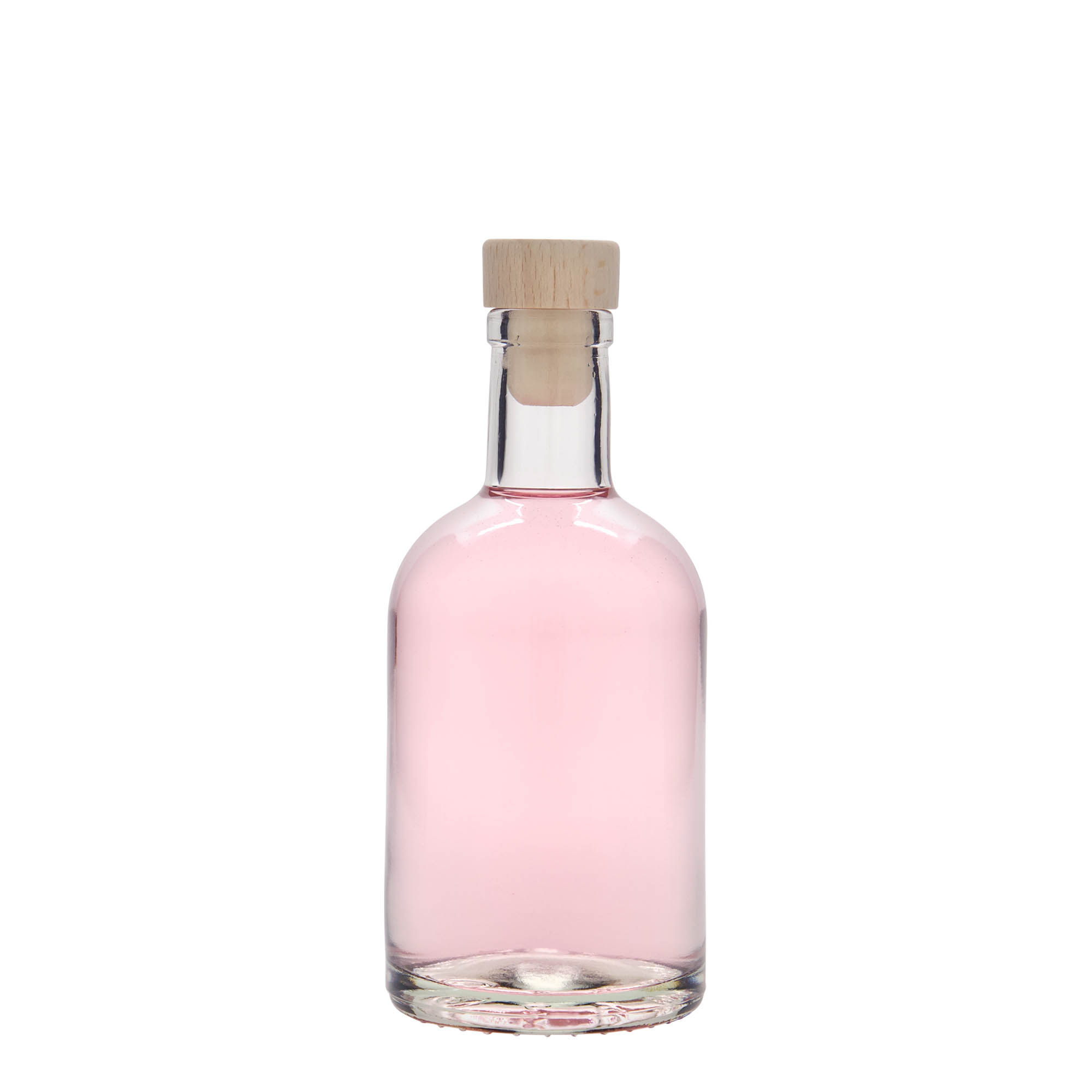 250 ml stikla pudele 'First Class', atvere: korķis