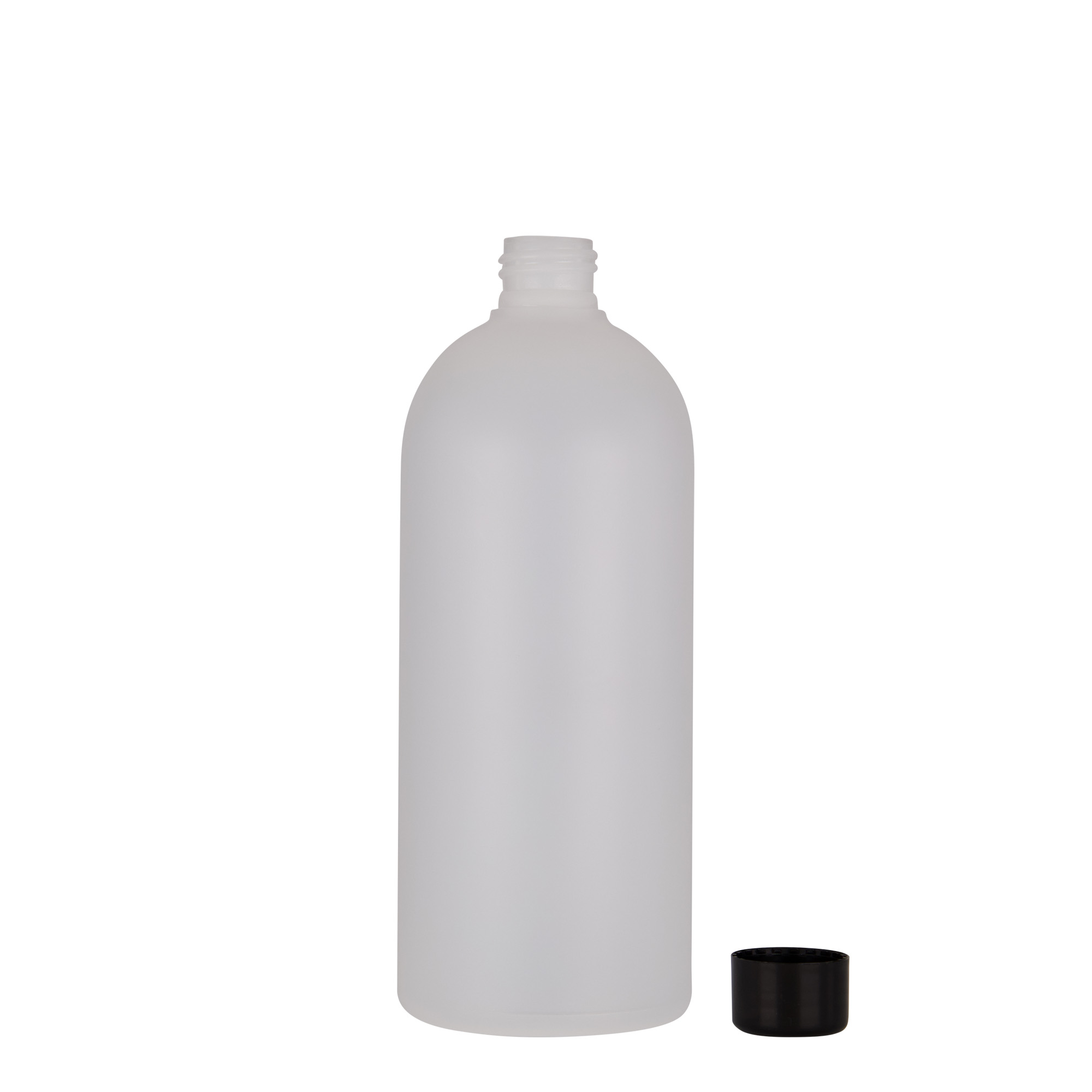 500 ml plastmasas pudele 'Tuffy', HDPE, dabīga, atvere: 24/410 500 ml plastmasas pudele 'Tuffy', HDPE, dabīga, atvere: 24/410