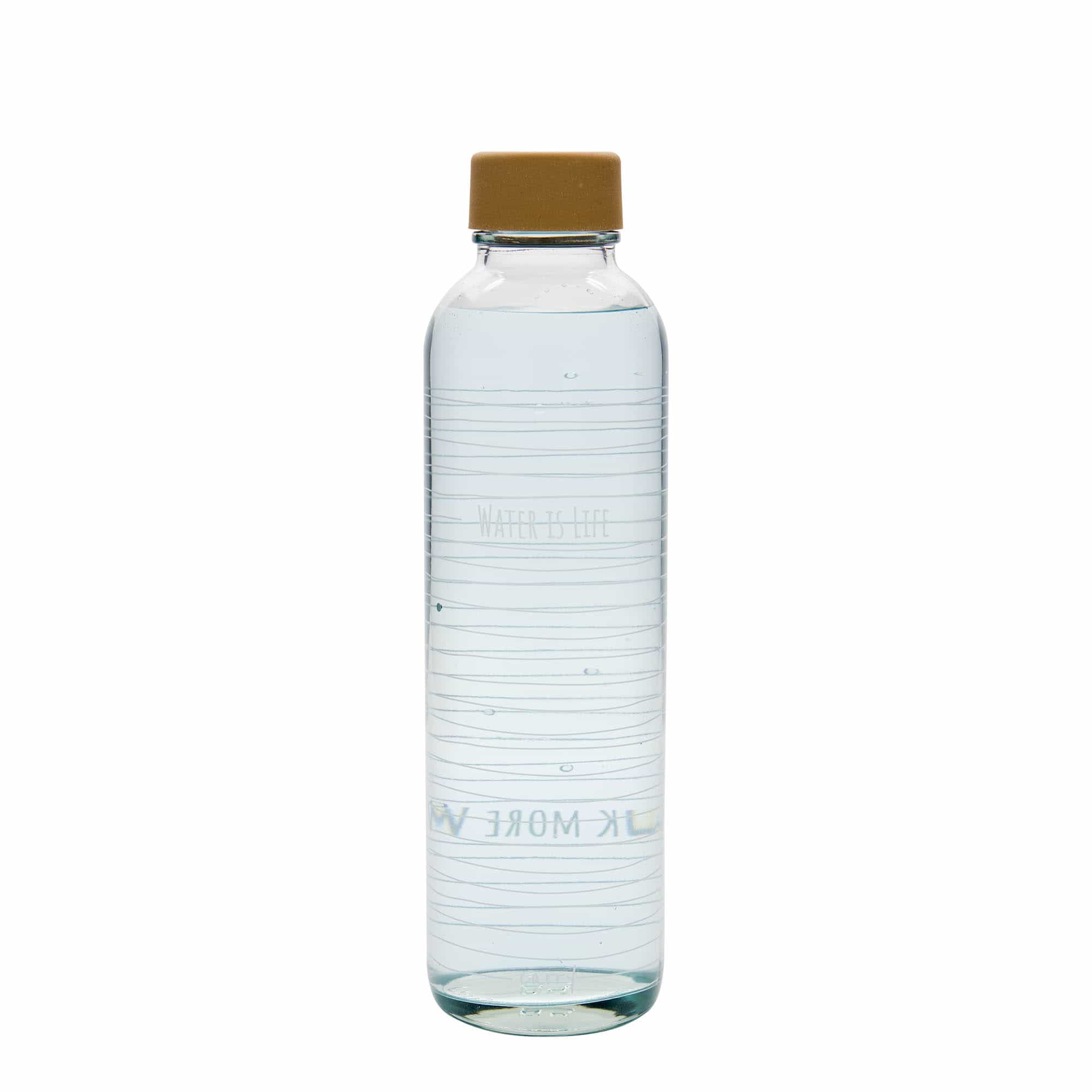 700 ml dzeramā pudele CARRY Bottle 'Water is Life', atvere: skrūvējams vāciņš