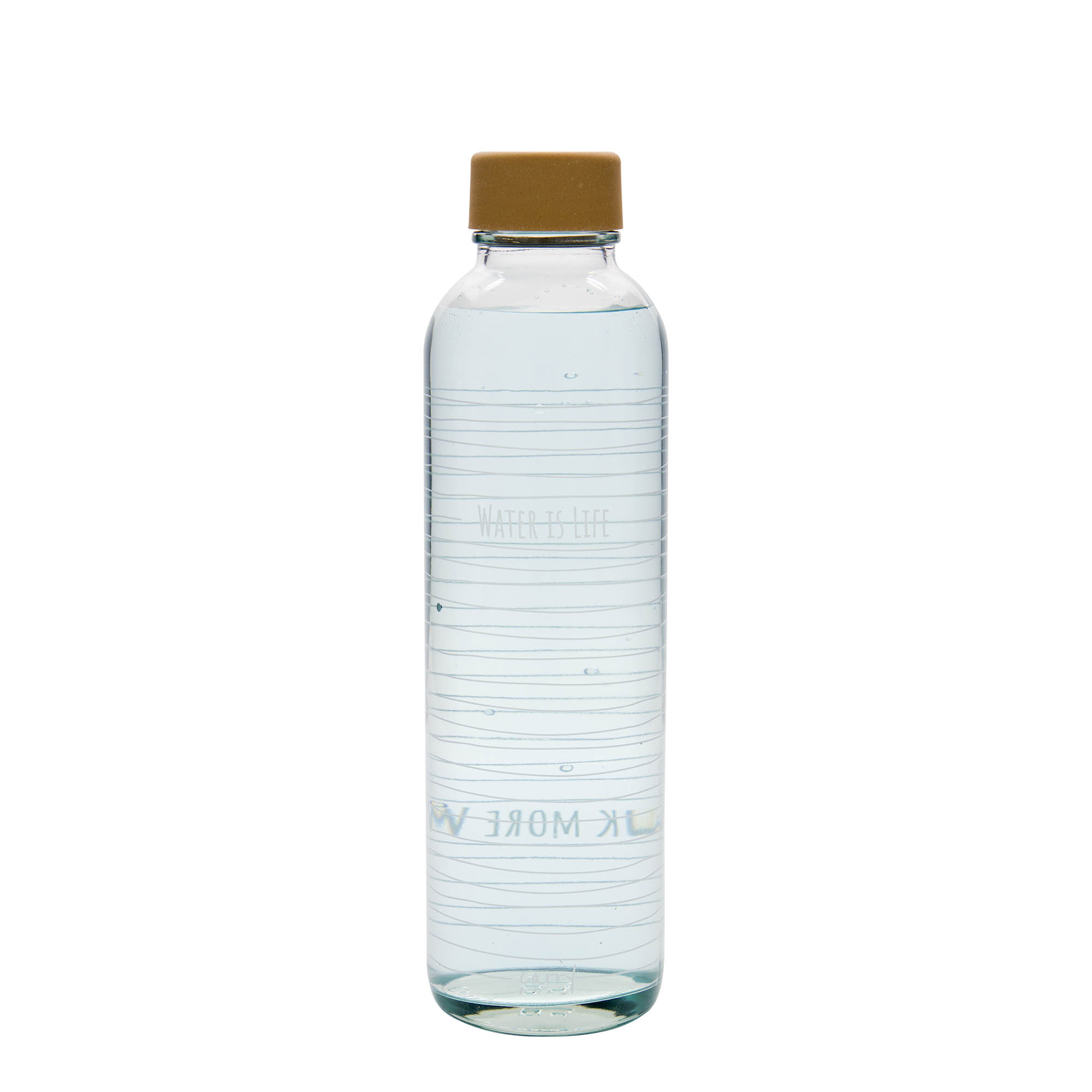 700 ml dzeramā pudele CARRY Bottle 'Water is Life', atvere: skrūvējams vāciņš