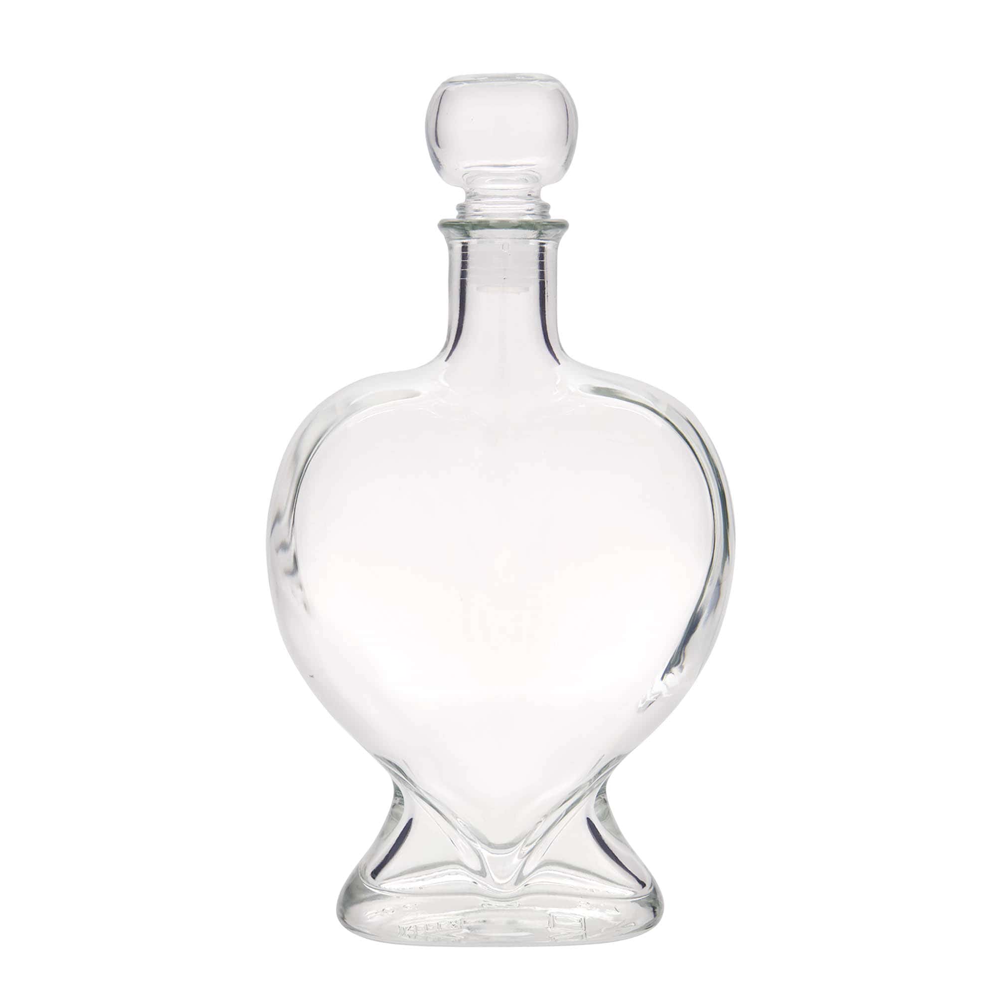 500 ml stikla pudele 'Sirds', atvere: korķis