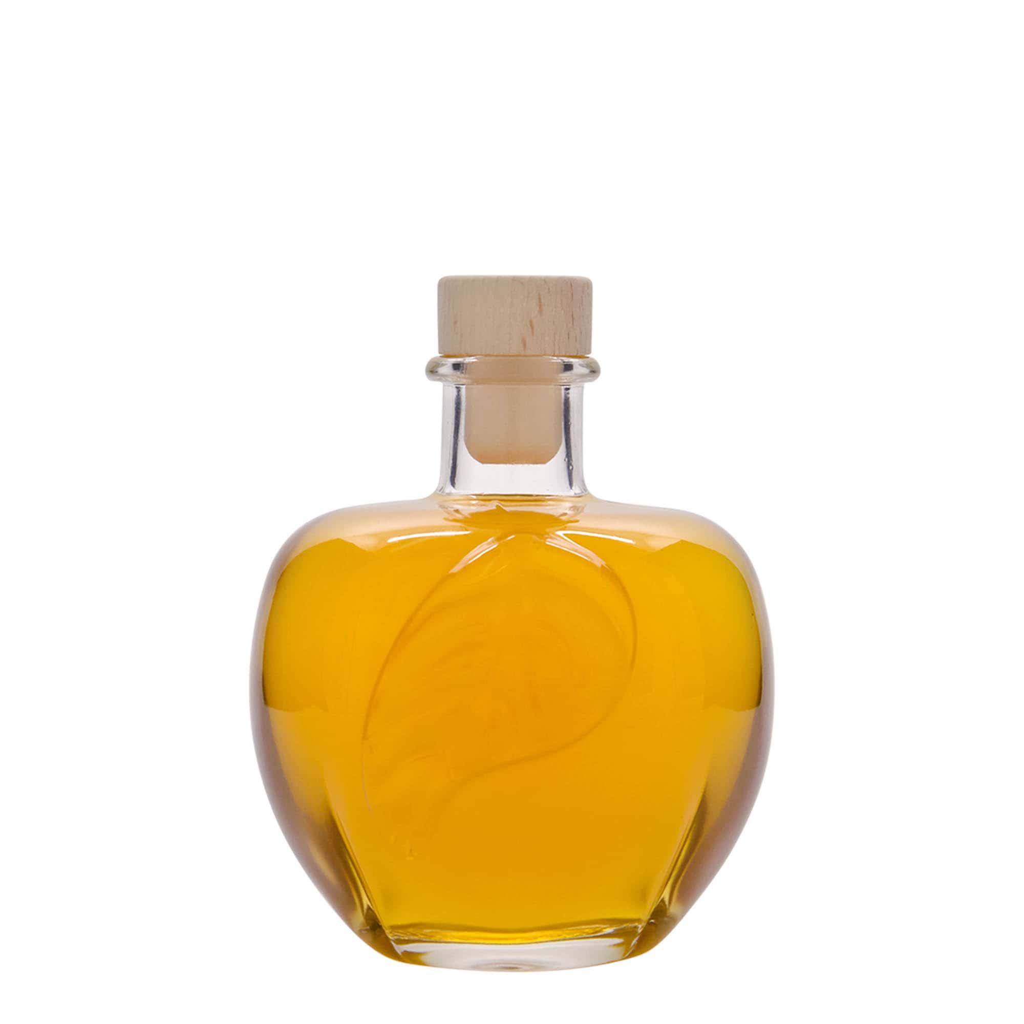 350 ml stikla pudele 'Ābols', aizdare: korķis