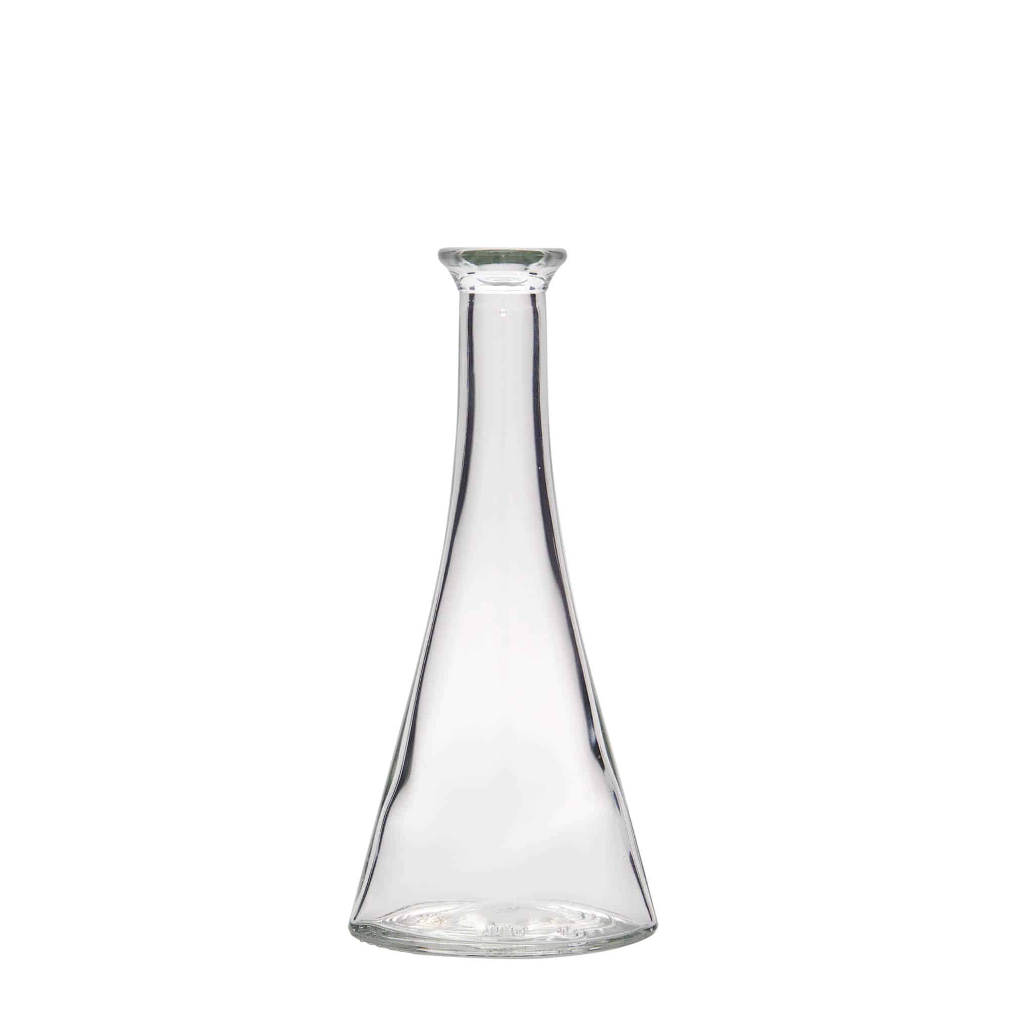100 ml stikla pudele 'Veronica', pusapaļa, aizdare: korķis 100 ml stikla pudele 'Veronica', pusapaļa, aizdare: korķis
