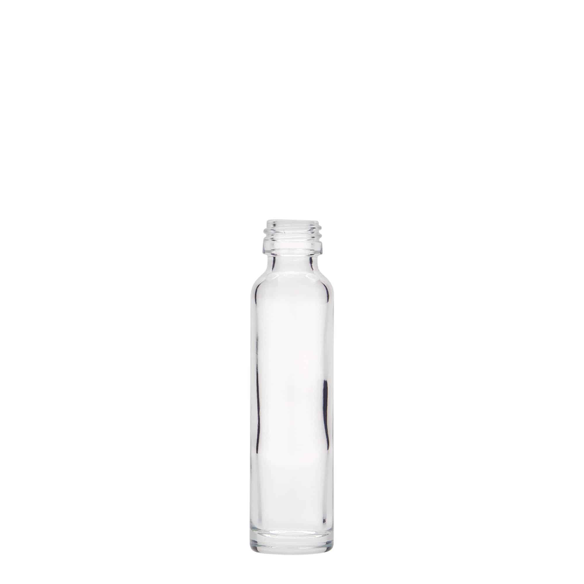 20 ml burkas pudele, stikls, atvere: PP 18