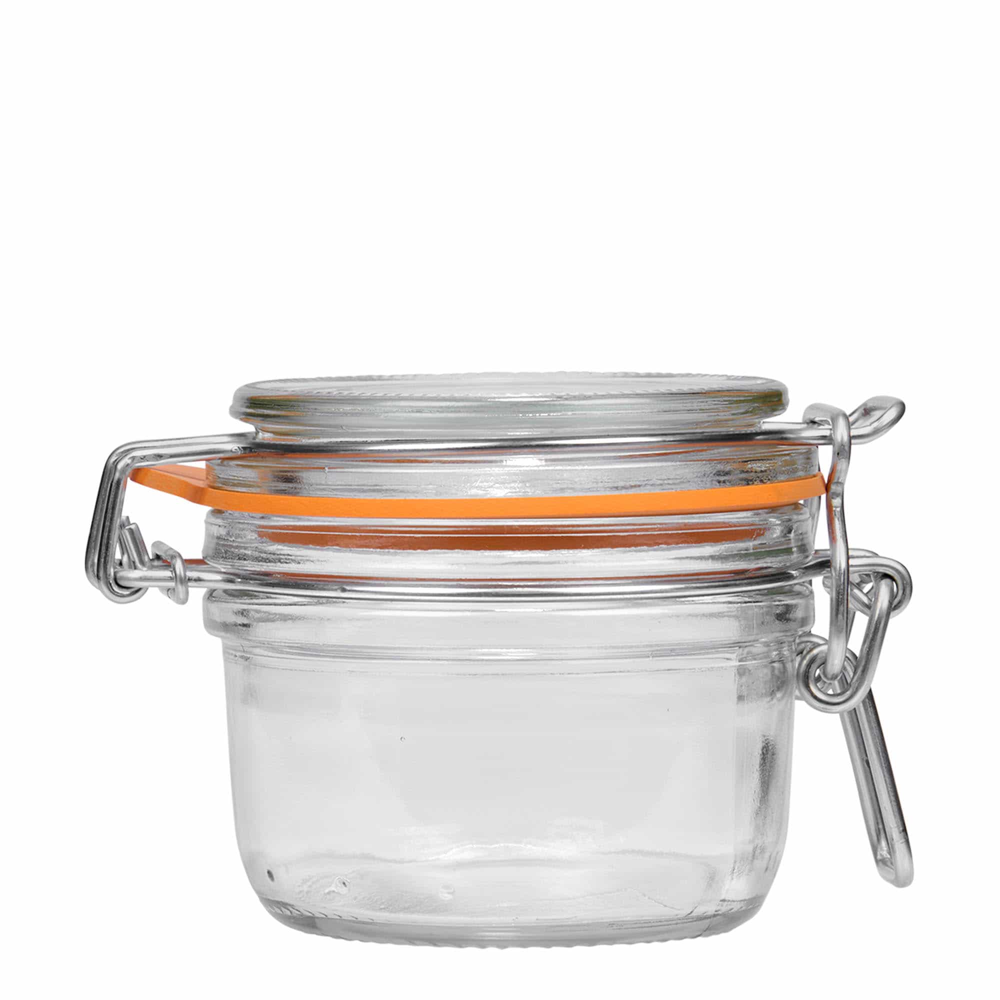 125 ml burka ar stieples skavu 'Le Parfait Super Terrine', aizdare: korķis ar stieples skavu 125 ml burka ar stieples skavu 'Le Parfait Super Terrine', aizdare: korķis ar stieples skavu