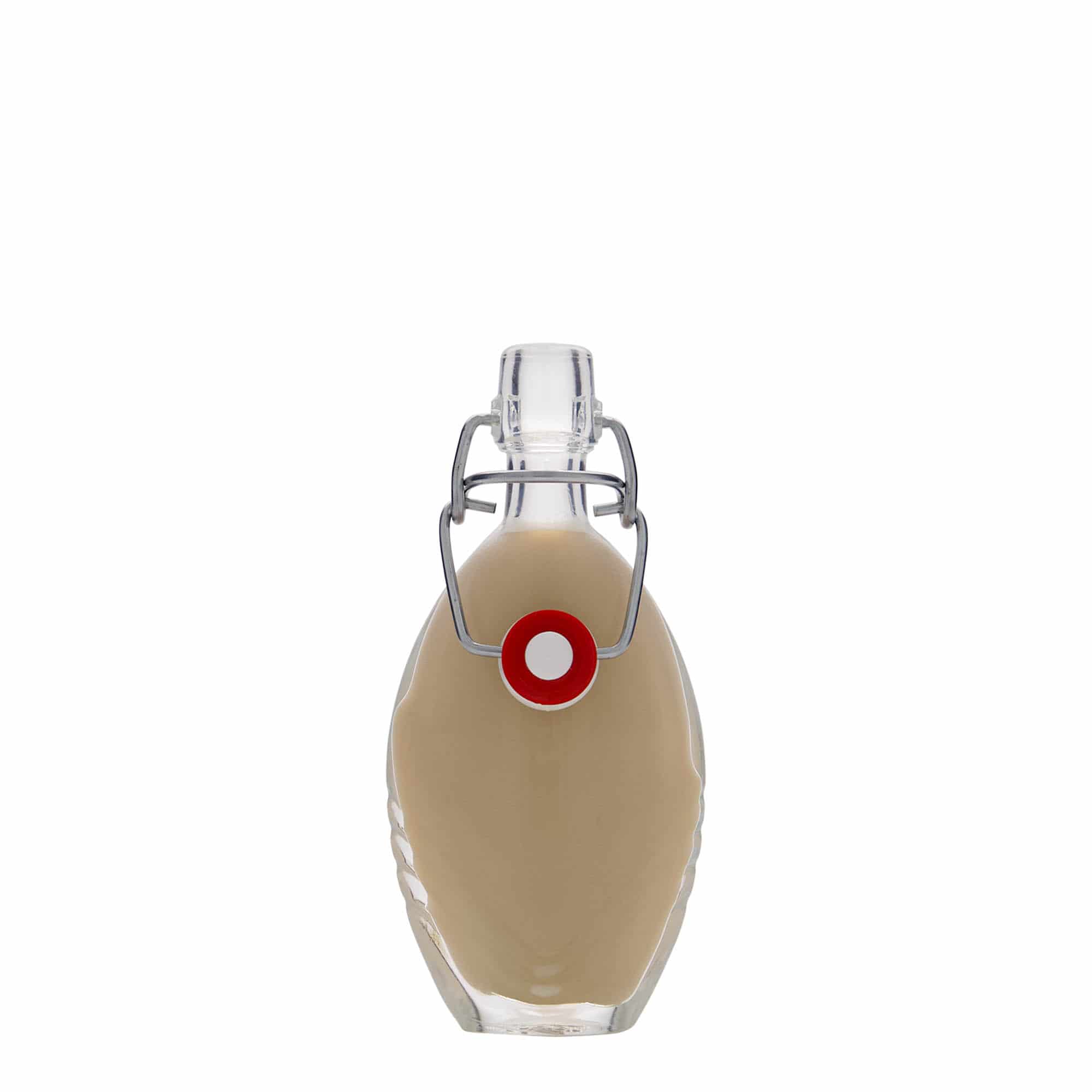 40 ml stikla pudele 'Florence', ovāla, atvere: aizsprieda aizvērums