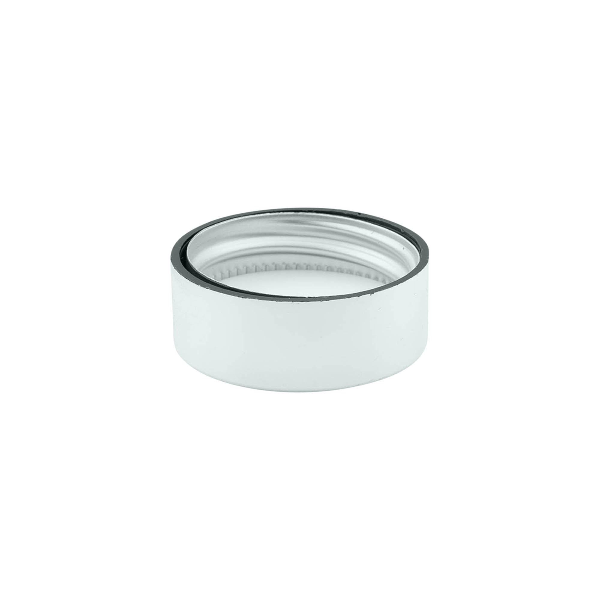 Skrūvējams vāciņš, ABS plastmasa, sudraba krāsā, priekš atveres: GPI 33/400 Skrūvējams vāciņš, ABS plastmasa, sudraba krāsā, priekš atveres: GPI 33/400