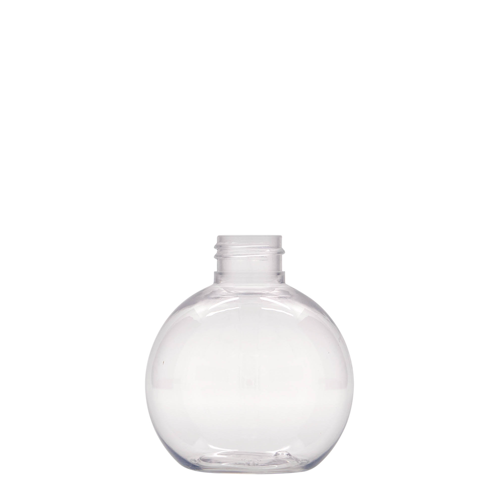 150 ml PET pudele 'Perry', apaļa, plastmasa, atvere: 24/410