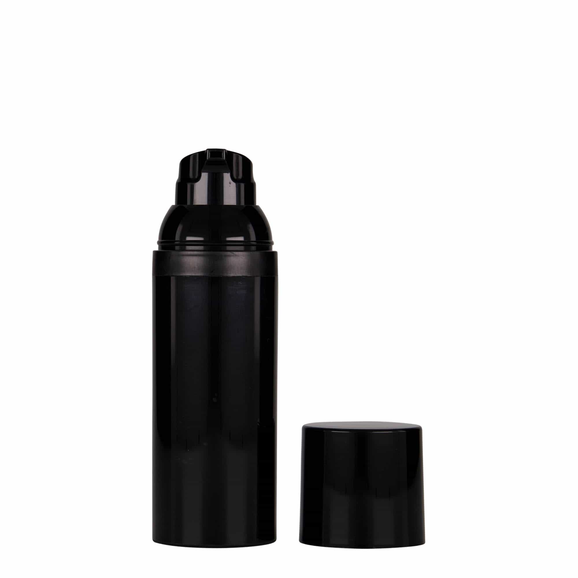 50 ml bezgaisa dozators 'Mezzo', PP plastmasa, melns