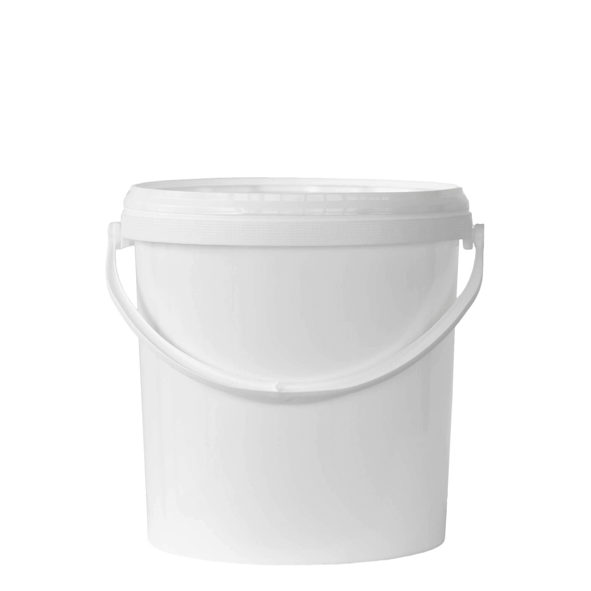 10 l spainis, PP plastmasa, balts 10 l spainis, PP plastmasa, balts