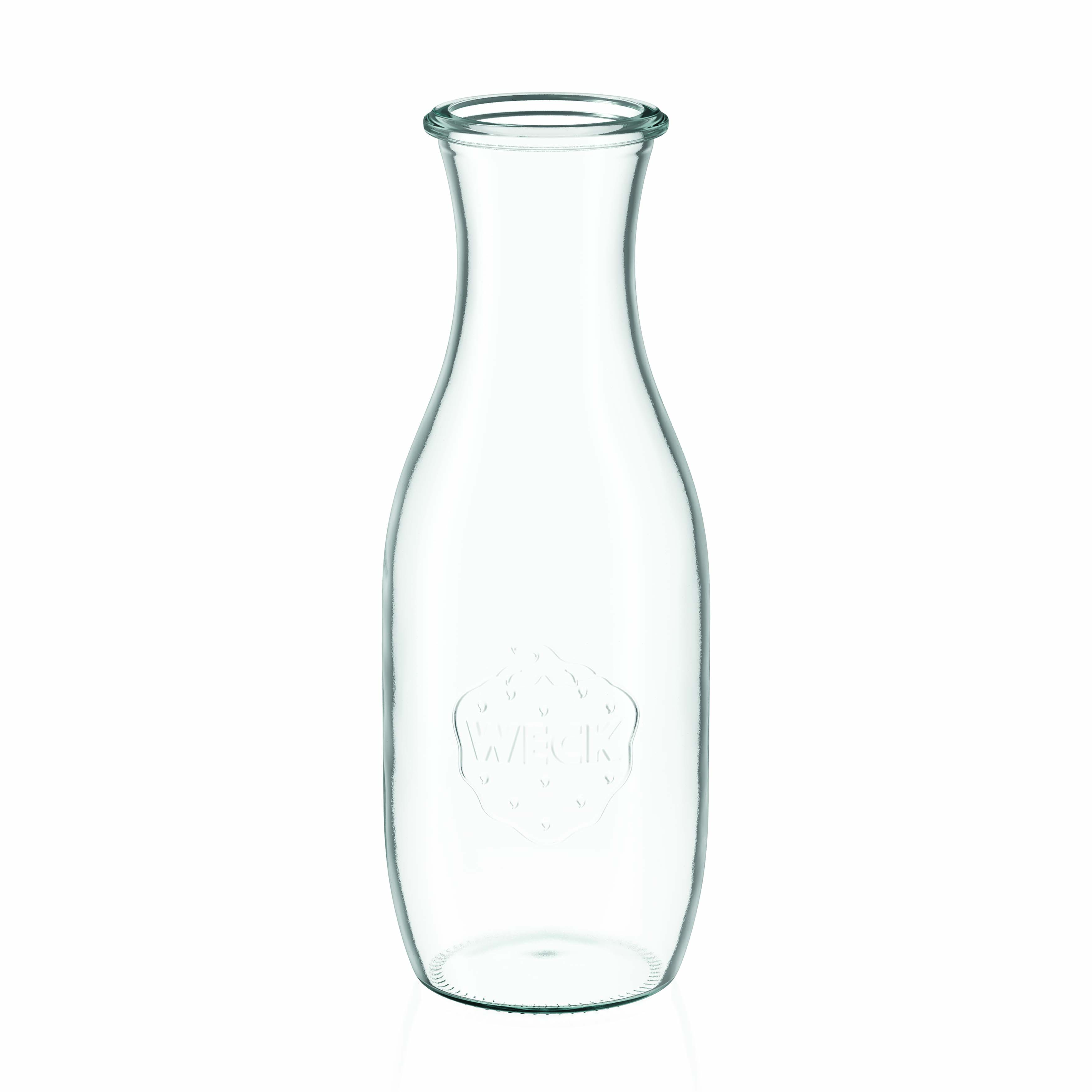 1.000 ml WECK-sulās pudele, atvere: apaļa mala 1.000 ml WECK-sulās pudele, atvere: apaļa mala