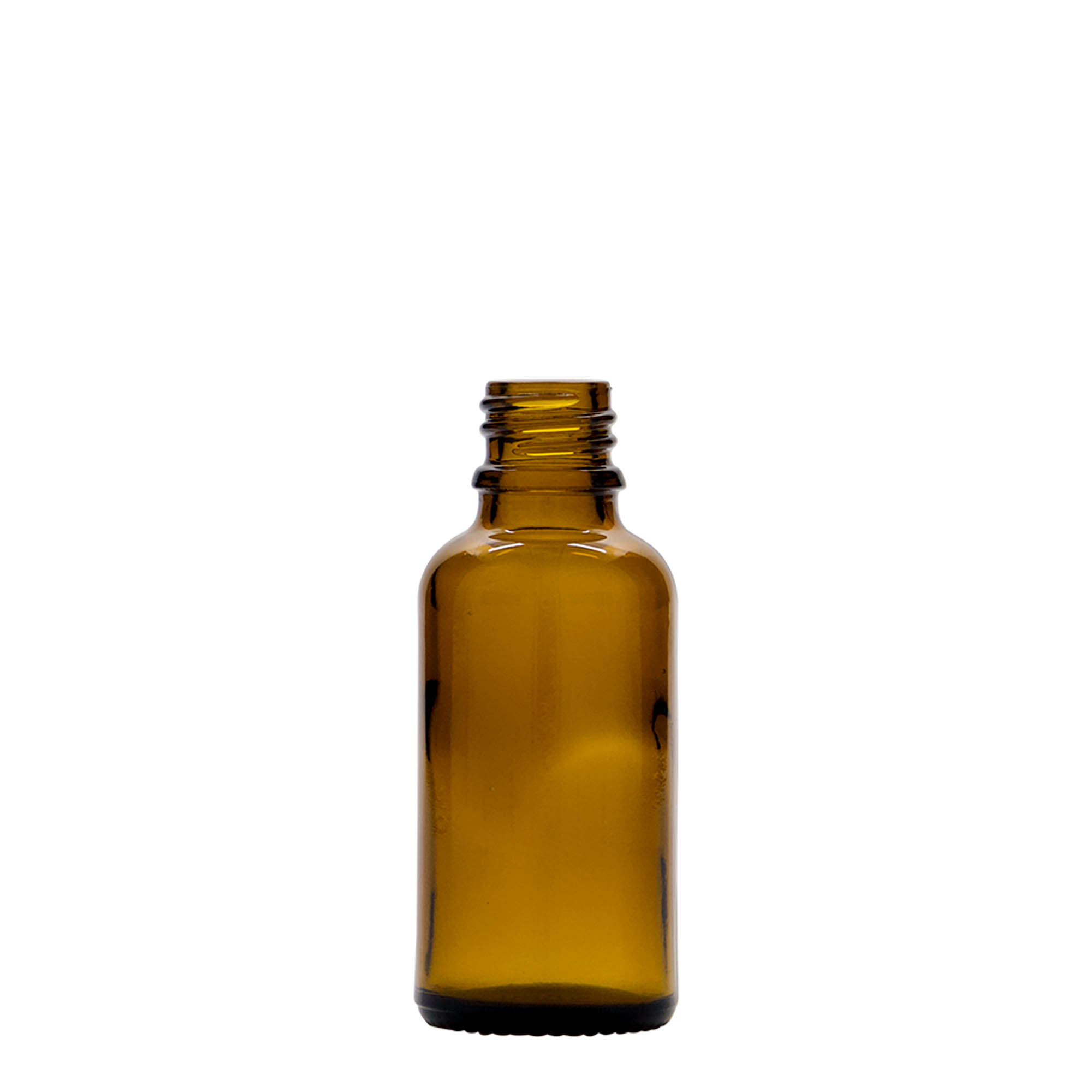 30 ml medicīnas aerosola pudele, stikls, brūna, atvere: DIN 18 30 ml medicīnas aerosola pudele, stikls, brūna, atvere: DIN 18