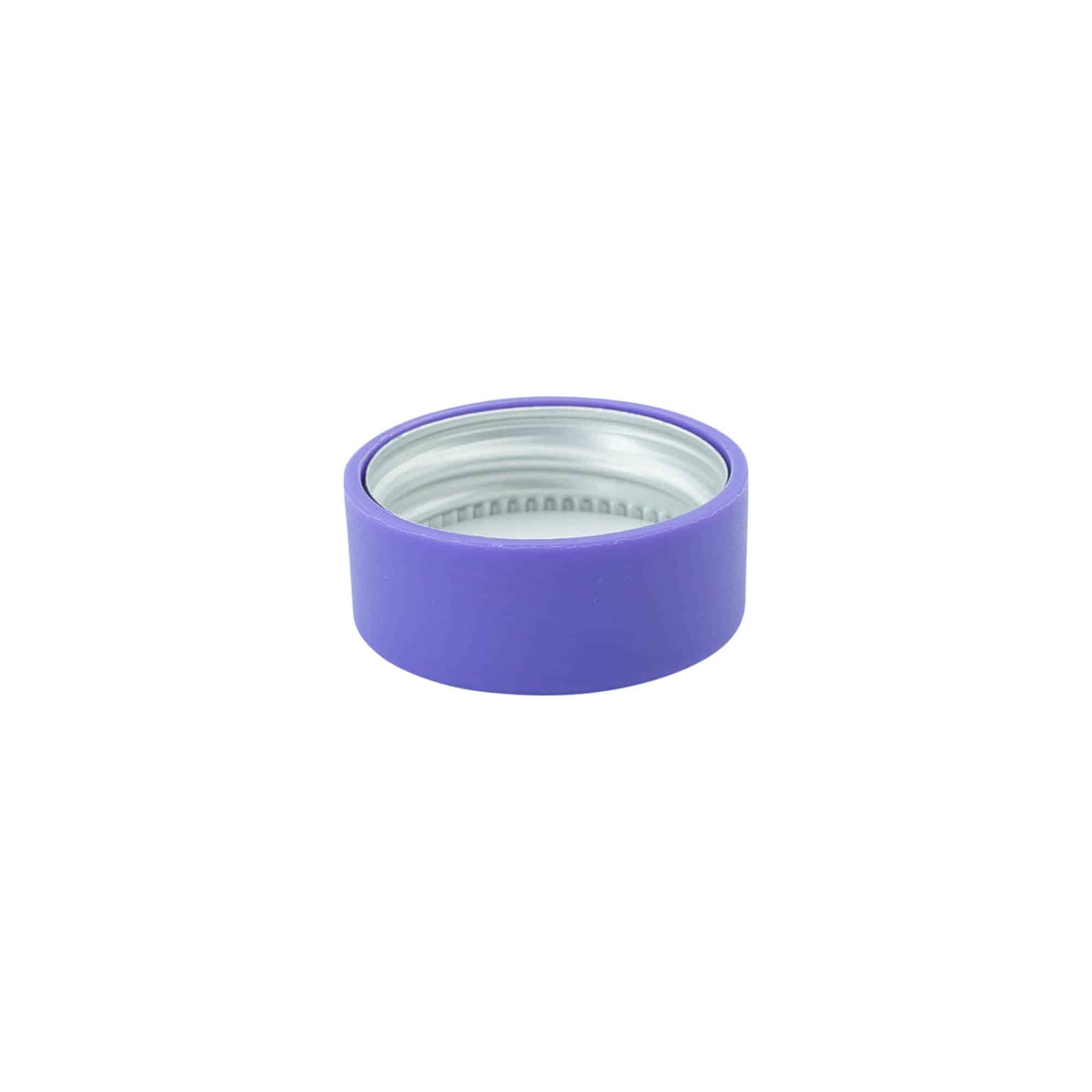 Skrūvējams vāciņš, ABS plastmasas, violets, aizdarei: GPI 28/400