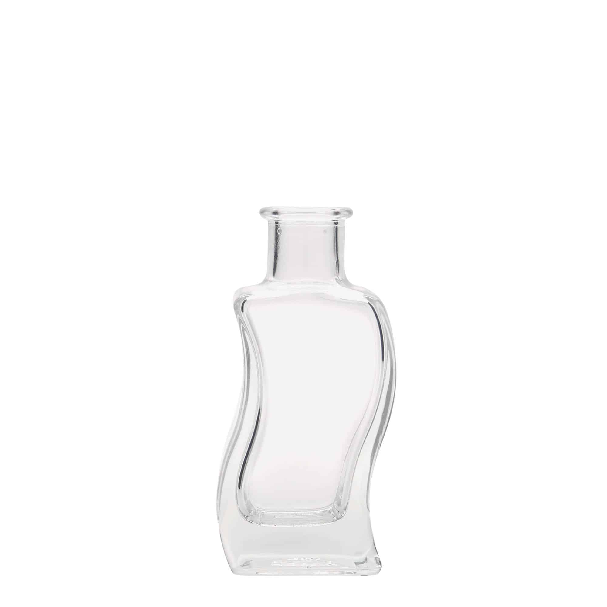 100 ml stikla pudele 'Vilnis', kvadrātiska, aizdare: korķis 100 ml stikla pudele 'Vilnis', kvadrātiska, aizdare: korķis